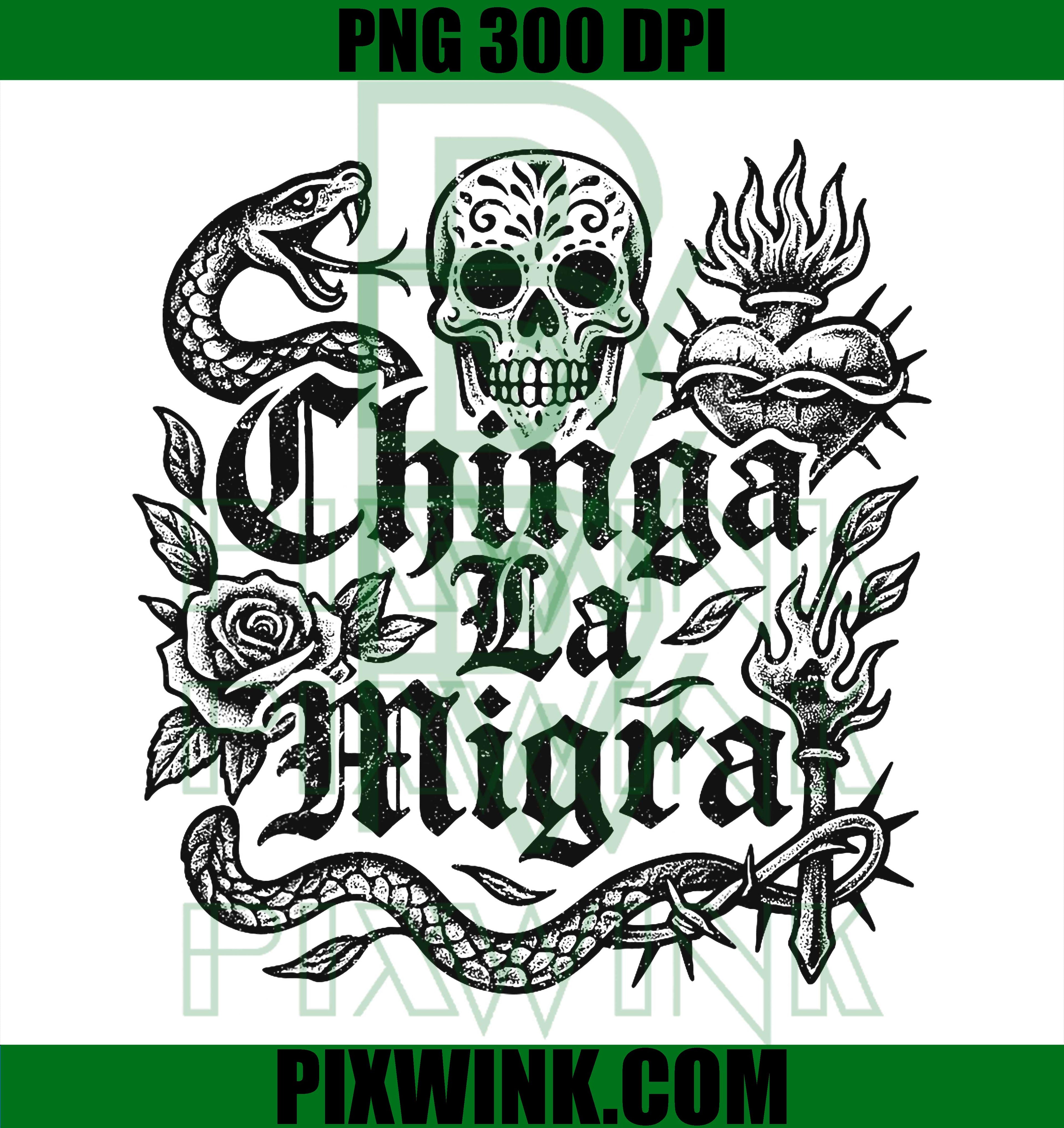 Chinga La Migra PNG, Pro Immigration PNG, Human Rights Justice Art PNG