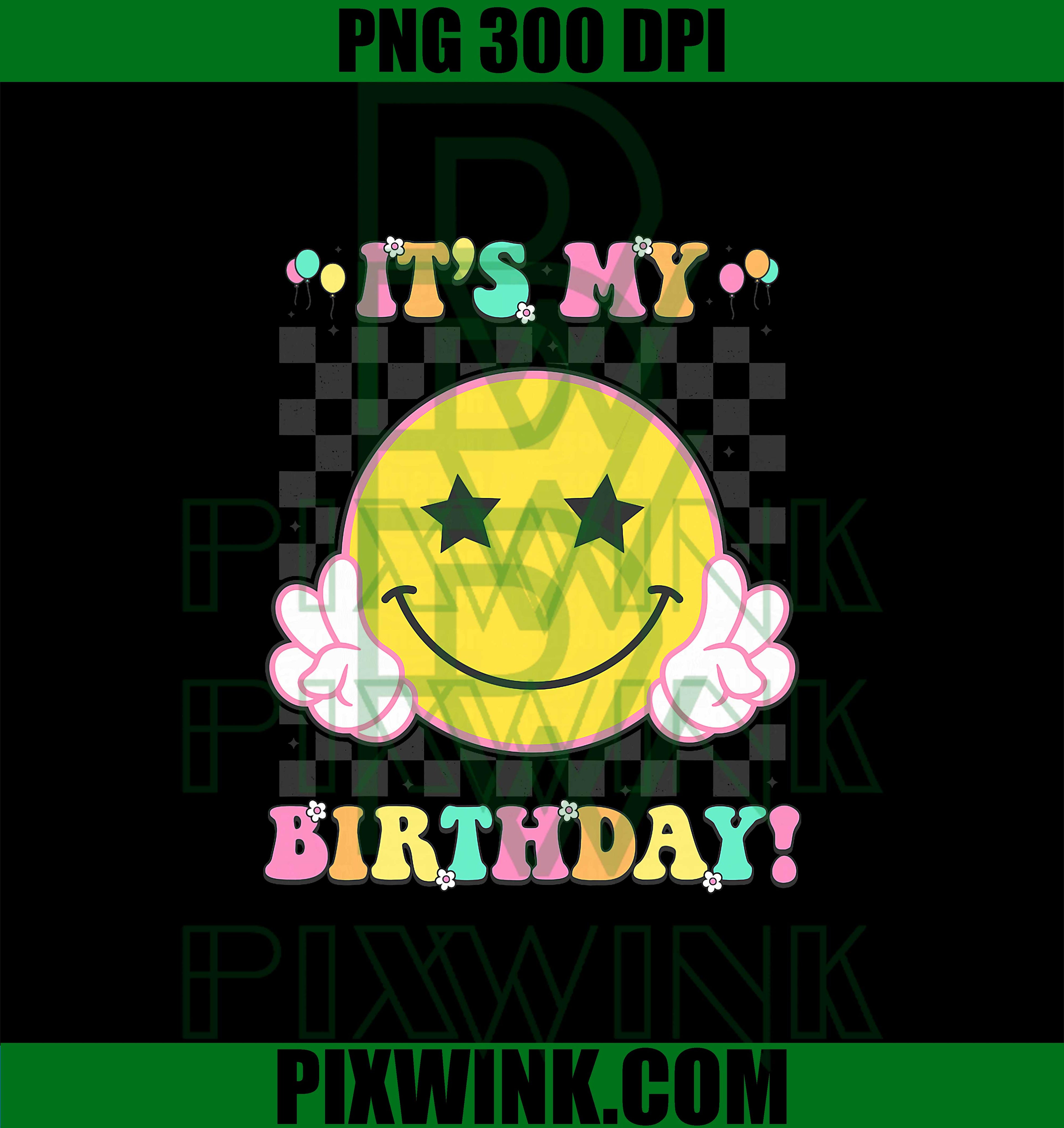It's My Birthday PNG