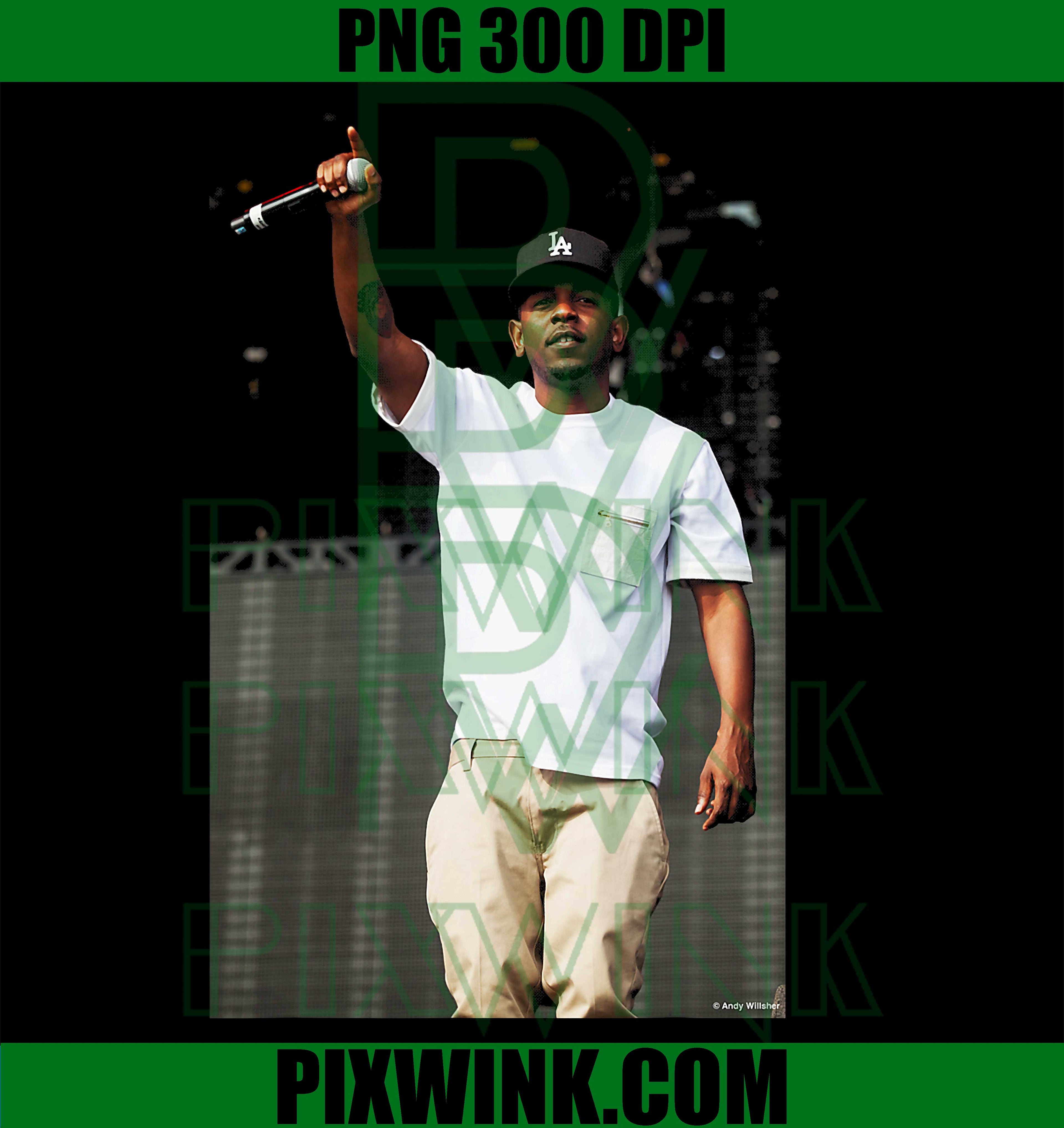 Kendrick Lamar Live PNG, T in the Park Andy Willsher PNG