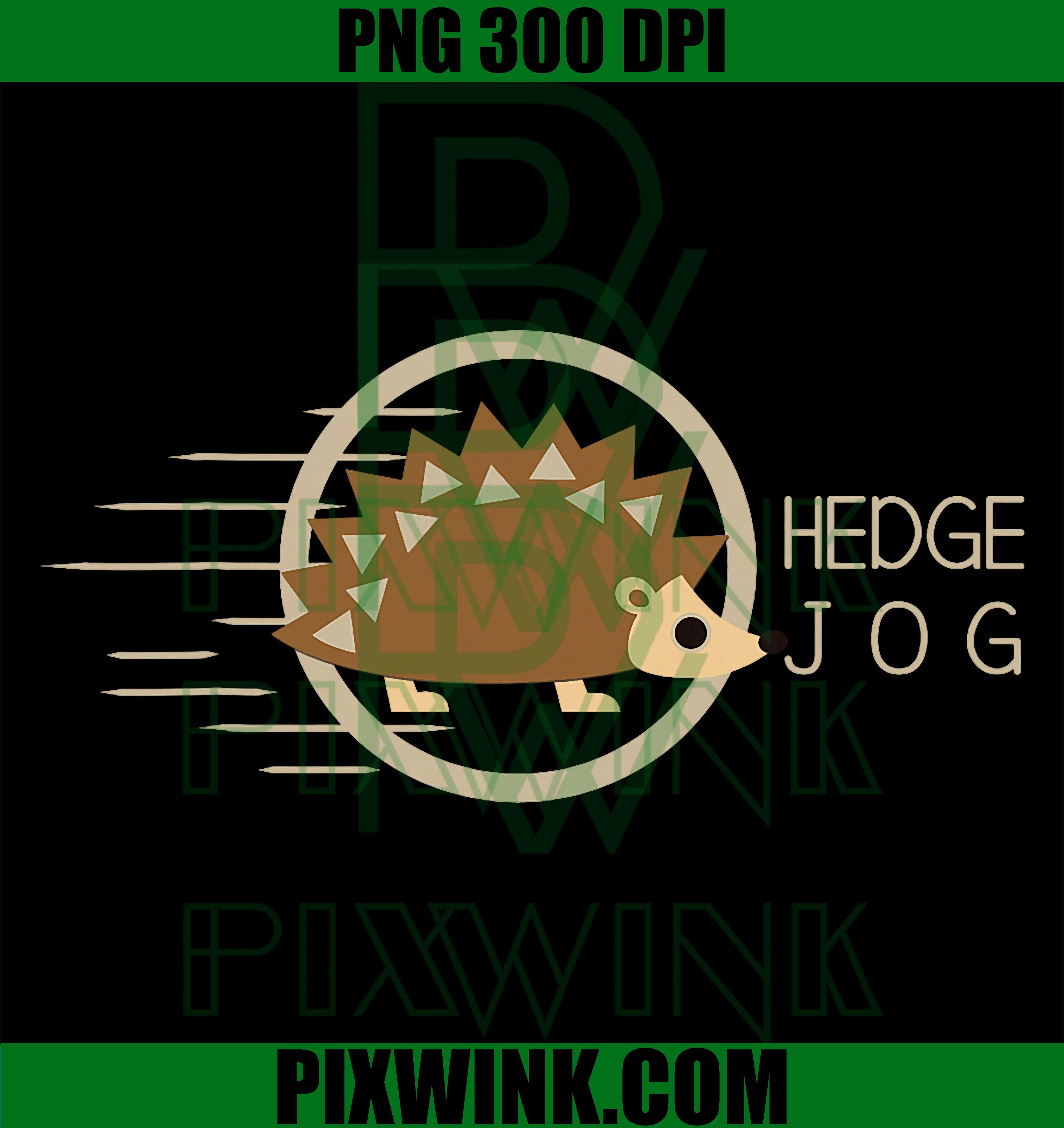 Funny Hedgehog Workout PNG, Hedgejog Animal Pun PNG