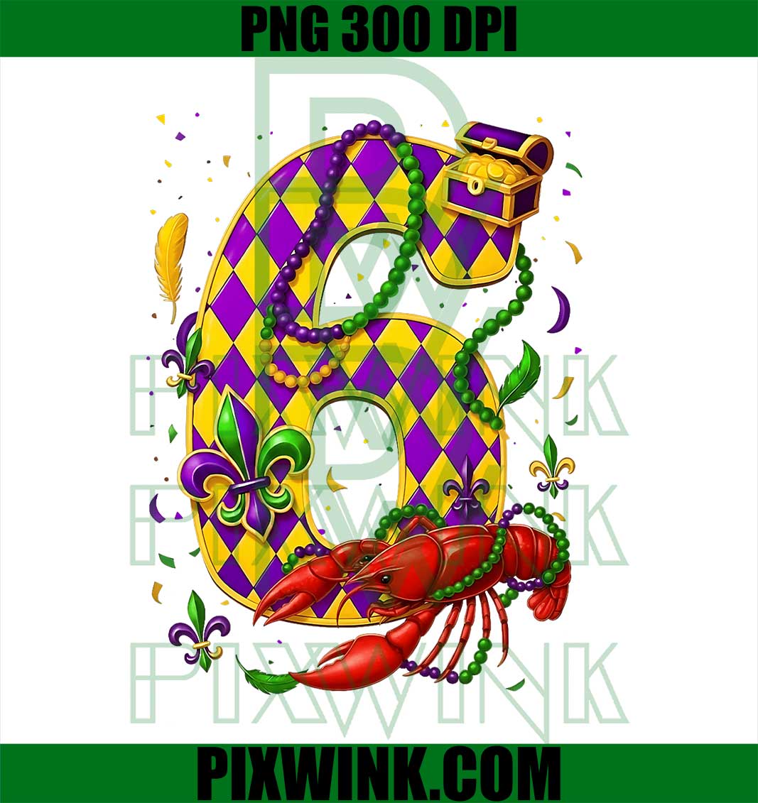Mardi Gras Six Seven 6 7 Meme Matching Couples Fat Tuesday PNG