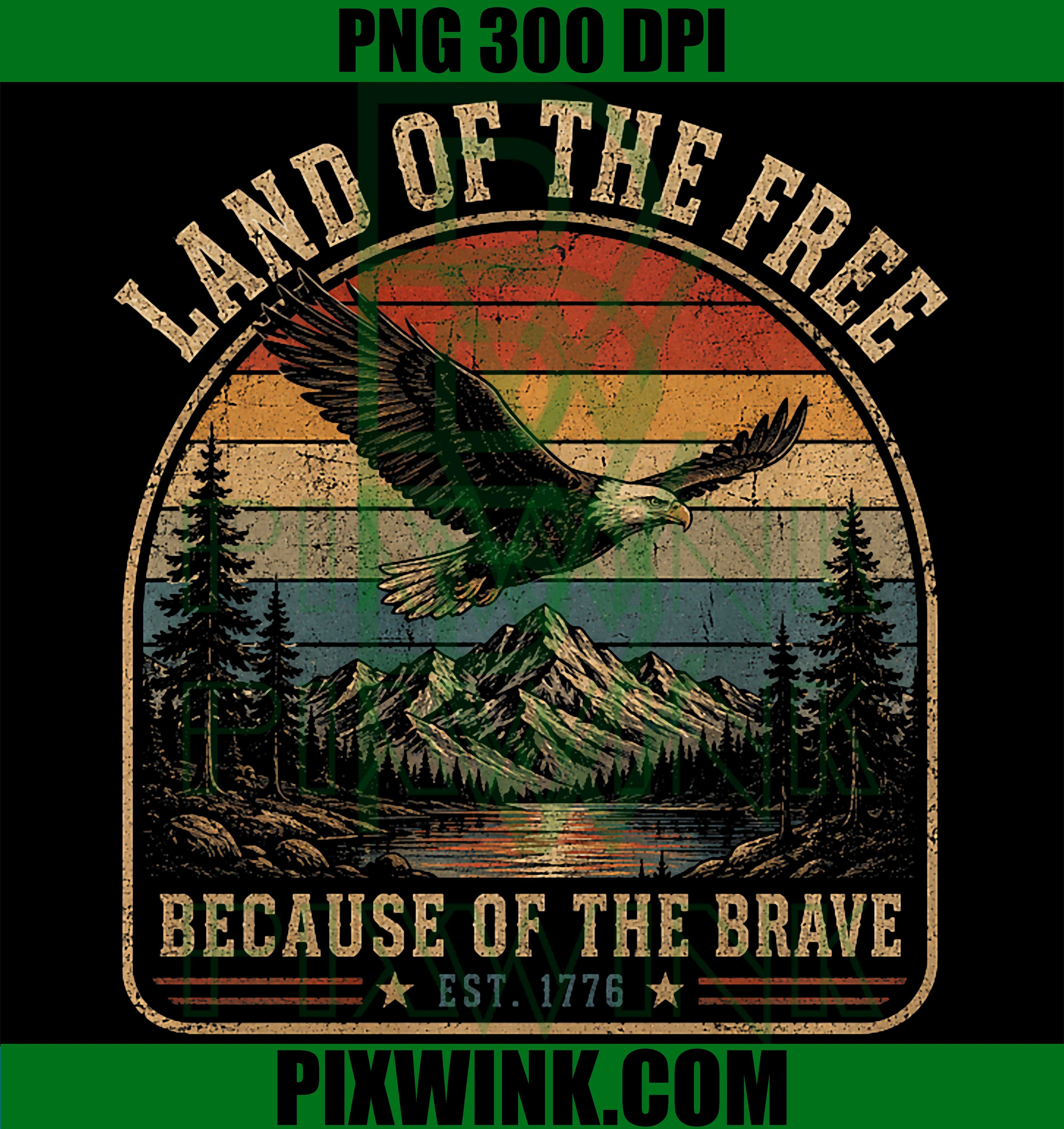 Land Of The Free USA PNG, Patriotic America Freedom Graphic PNG