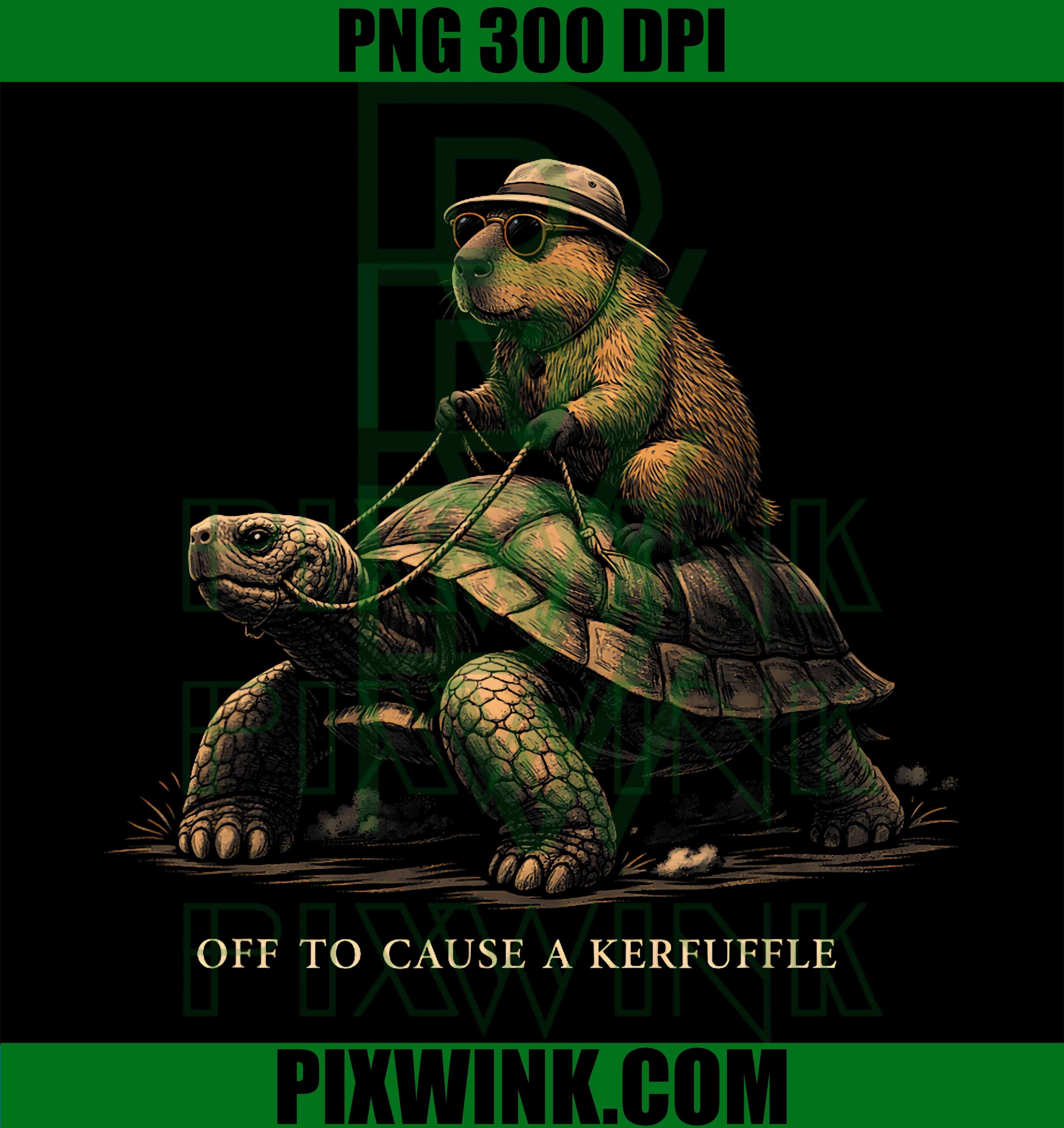 Kerfuffle Capybara PNG, Funny Capybara Meme PNG, Cute Capybara PNG