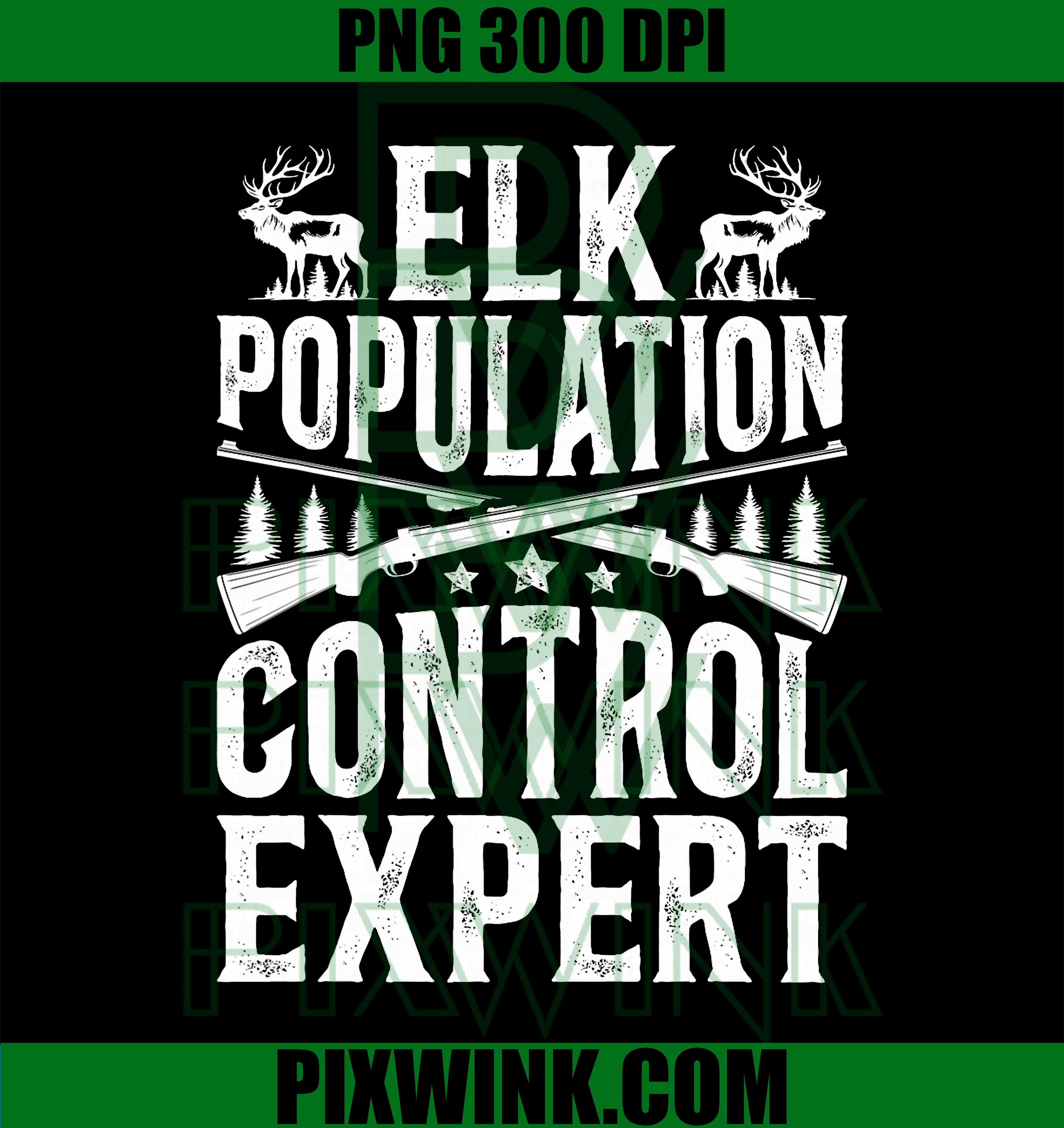 Elk Population Control Expert PNG, Elk Hunting, Elk Hunter PNG