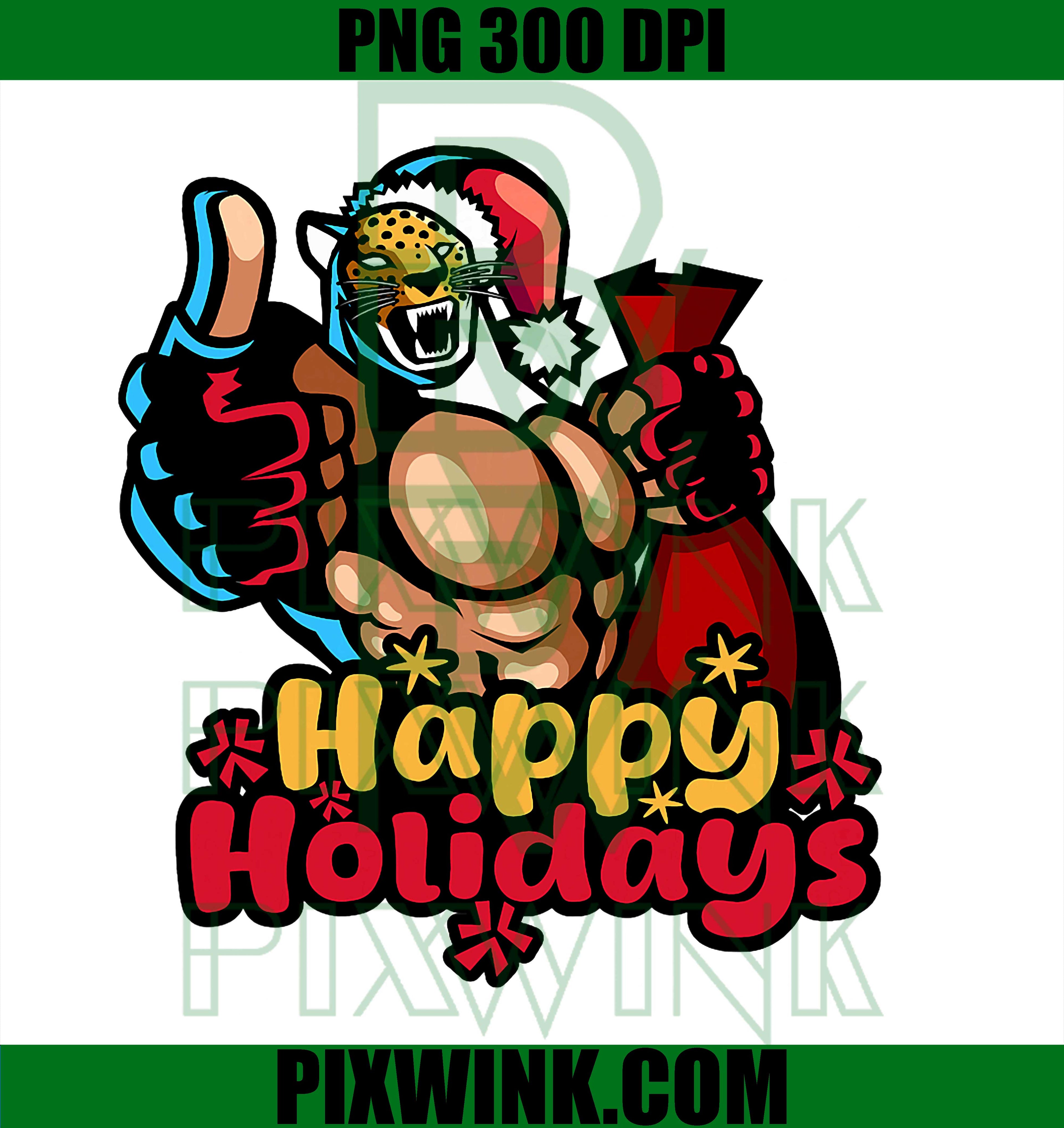 Happy Holidays from The King PNG