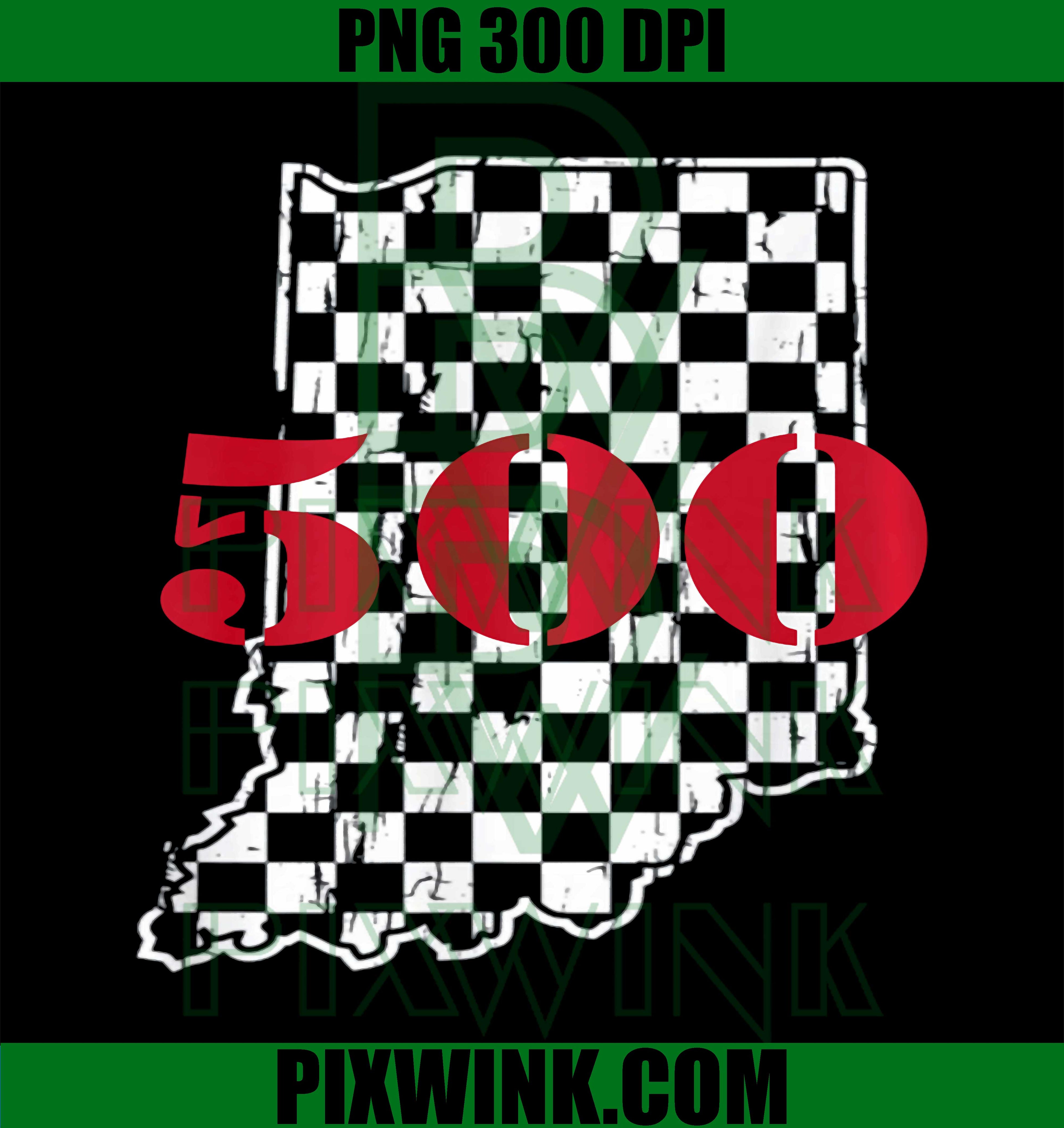 Indianapolis 500 PNG, Race Car Flag PNG Indiana Distressed Design