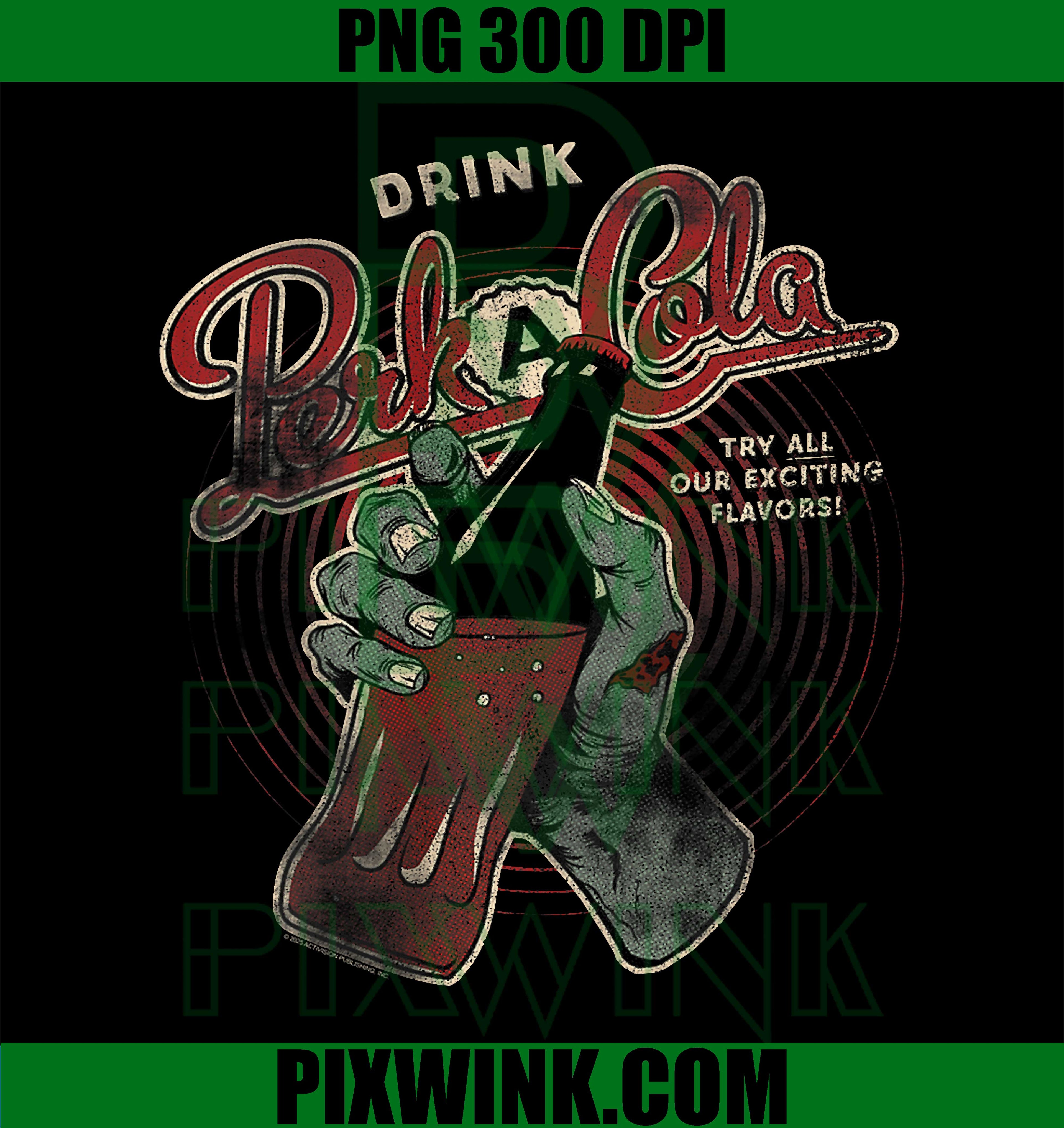 Call of Duty Perk a Cola PNG, Retro Game Ad PNG, Zombie Gamer Art PNG