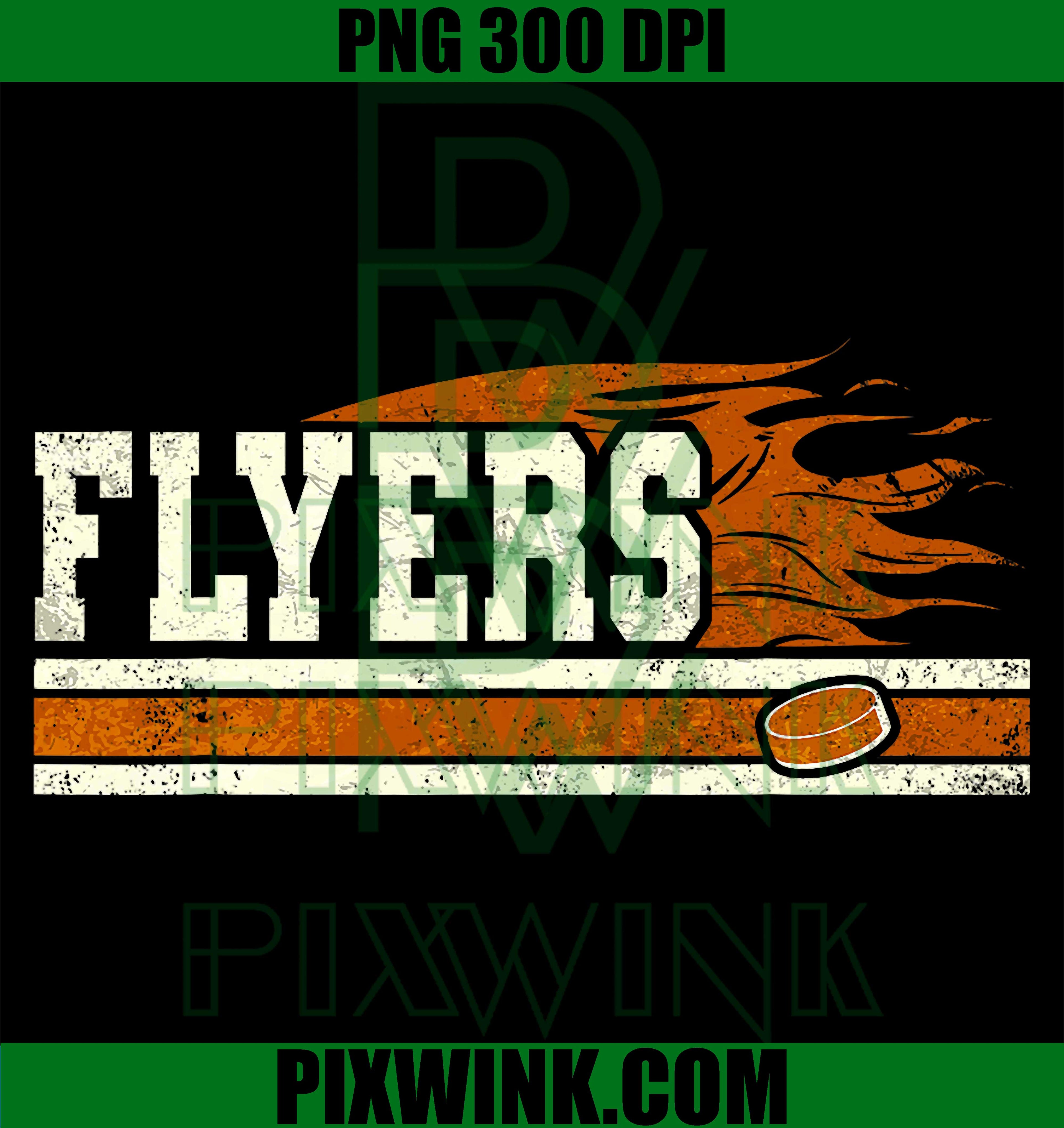 Flyers Vintage PNG, Retro Sports PNG Kids Team Design