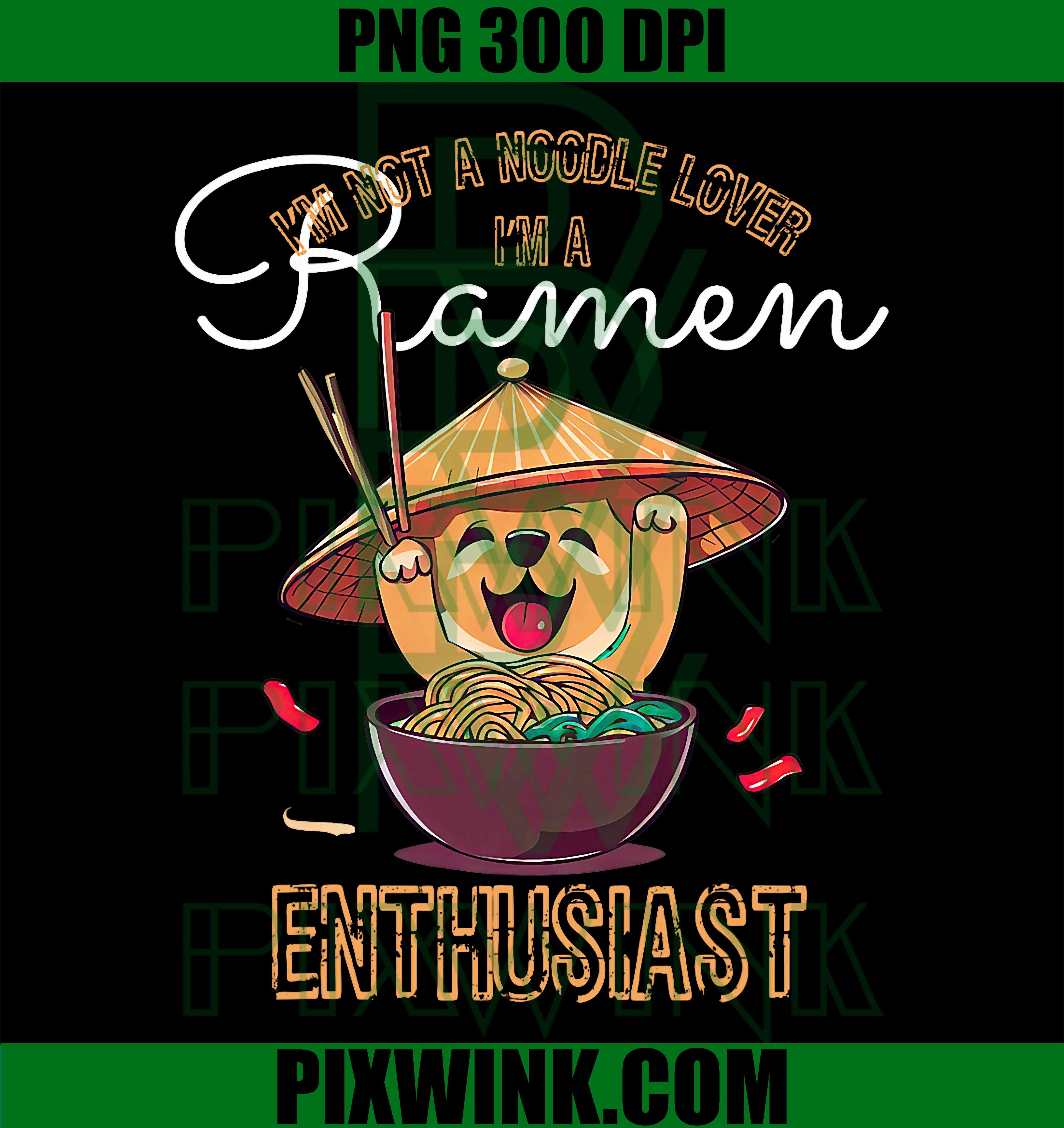 Ramen Enthusiast Dog PNG, Funny Noodle Dog Meme PNG