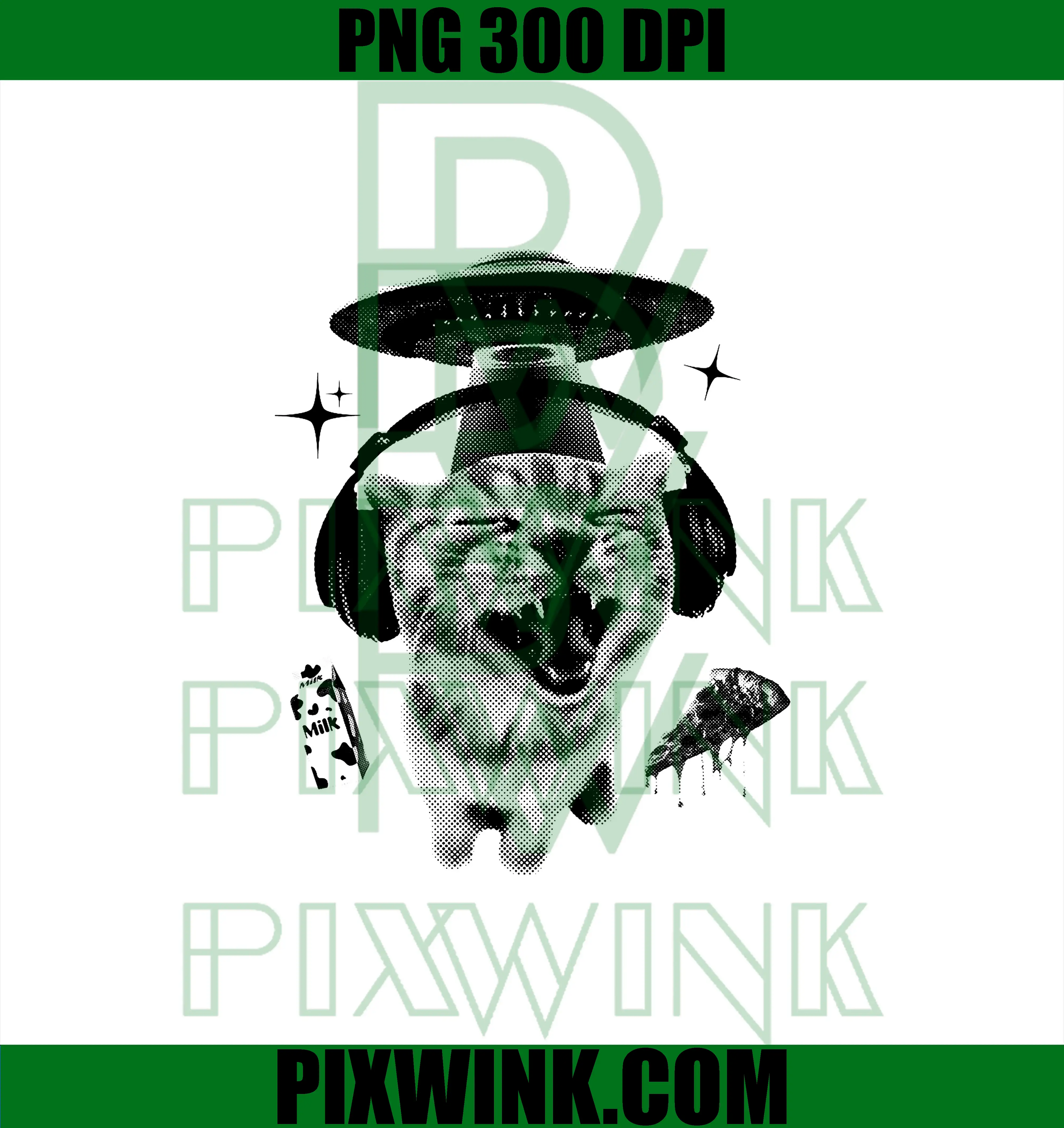Alien Cat Meme 90s Vintage PNG, Bootleg Y2k Kitten Ironic Meme PNG