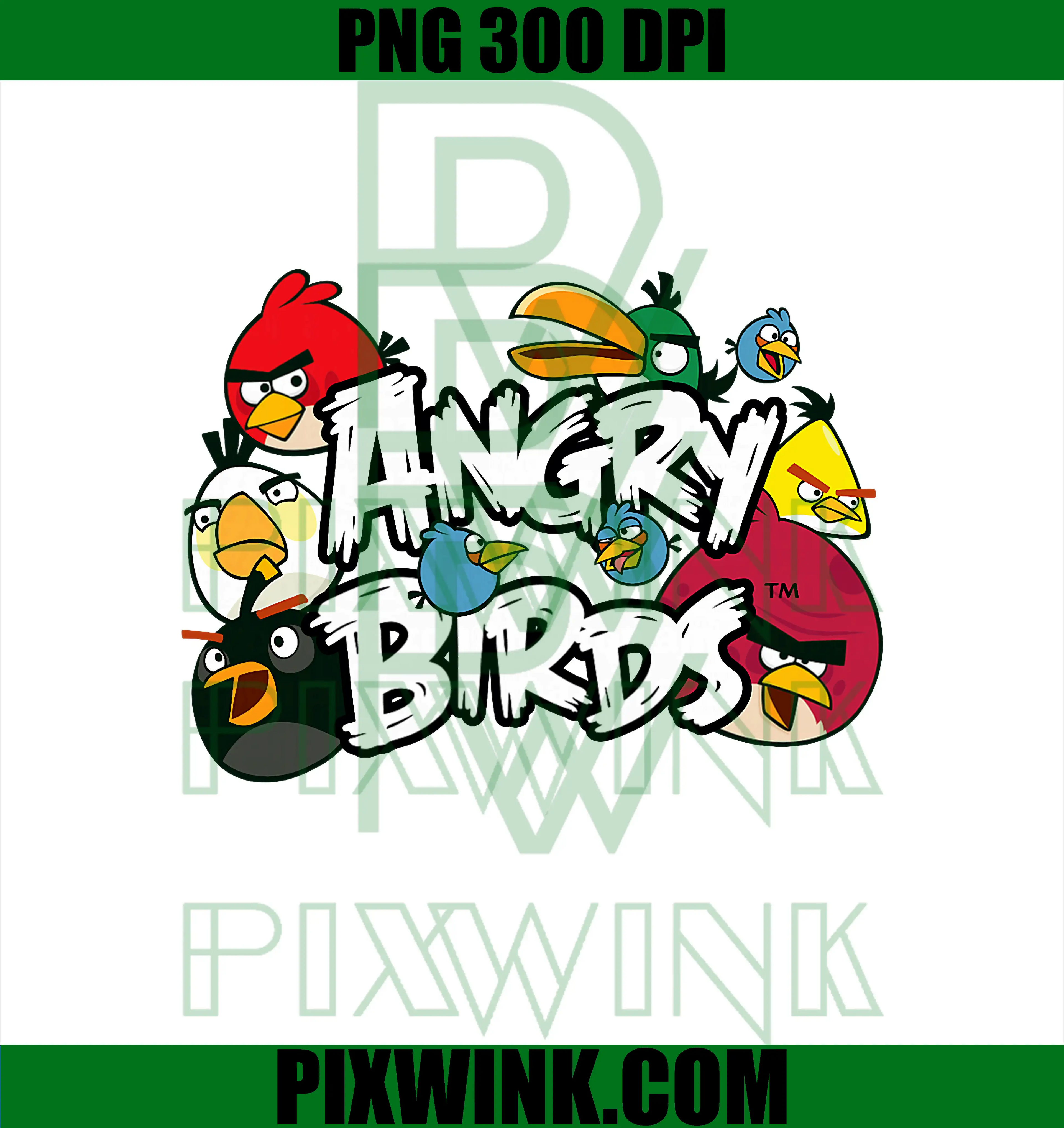 Angry Birds PNG, Classic Official Merchandise PNG