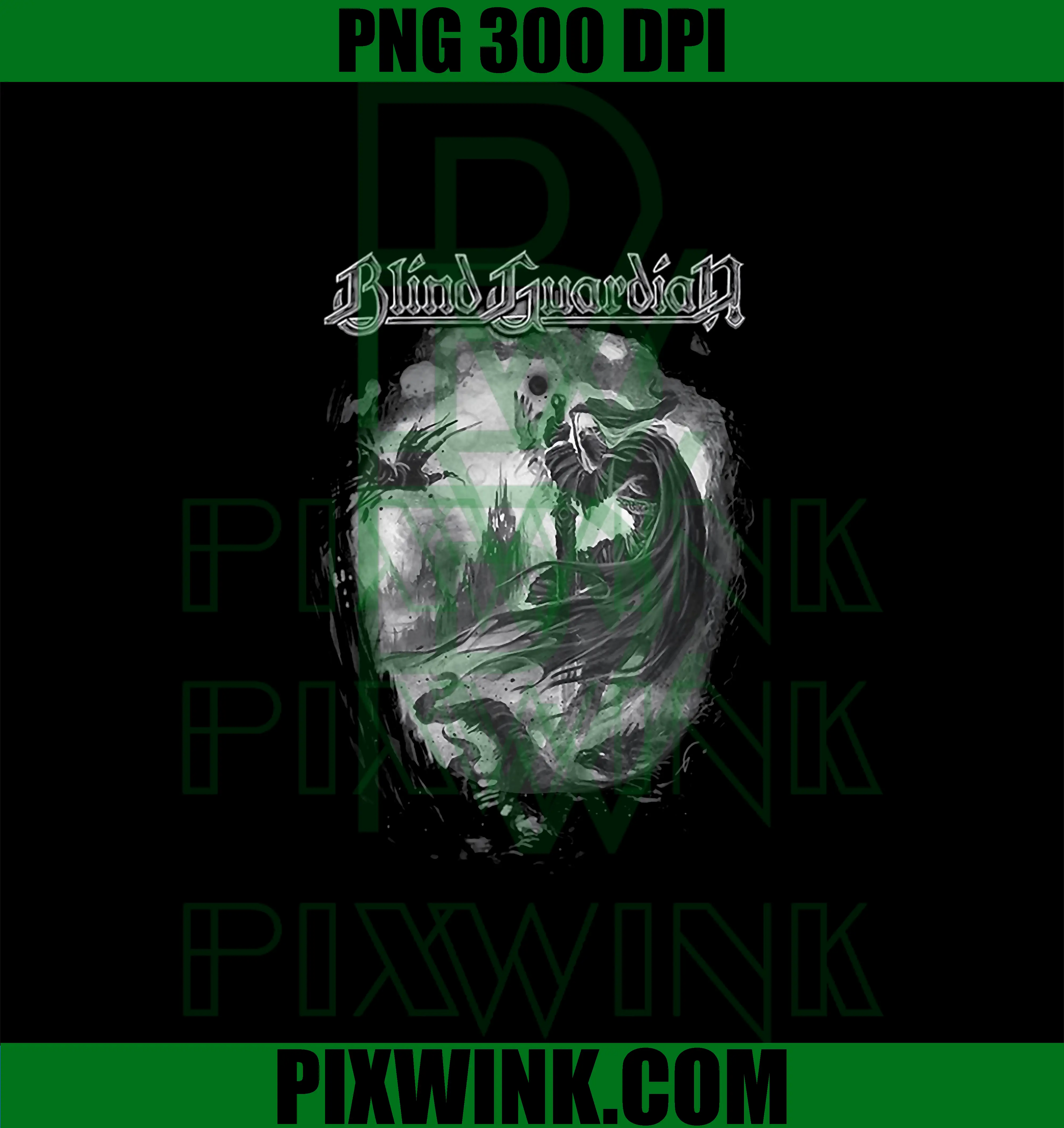 Blind Guardian Dark Fantasy Art PNG, Epic Metal Band PNG