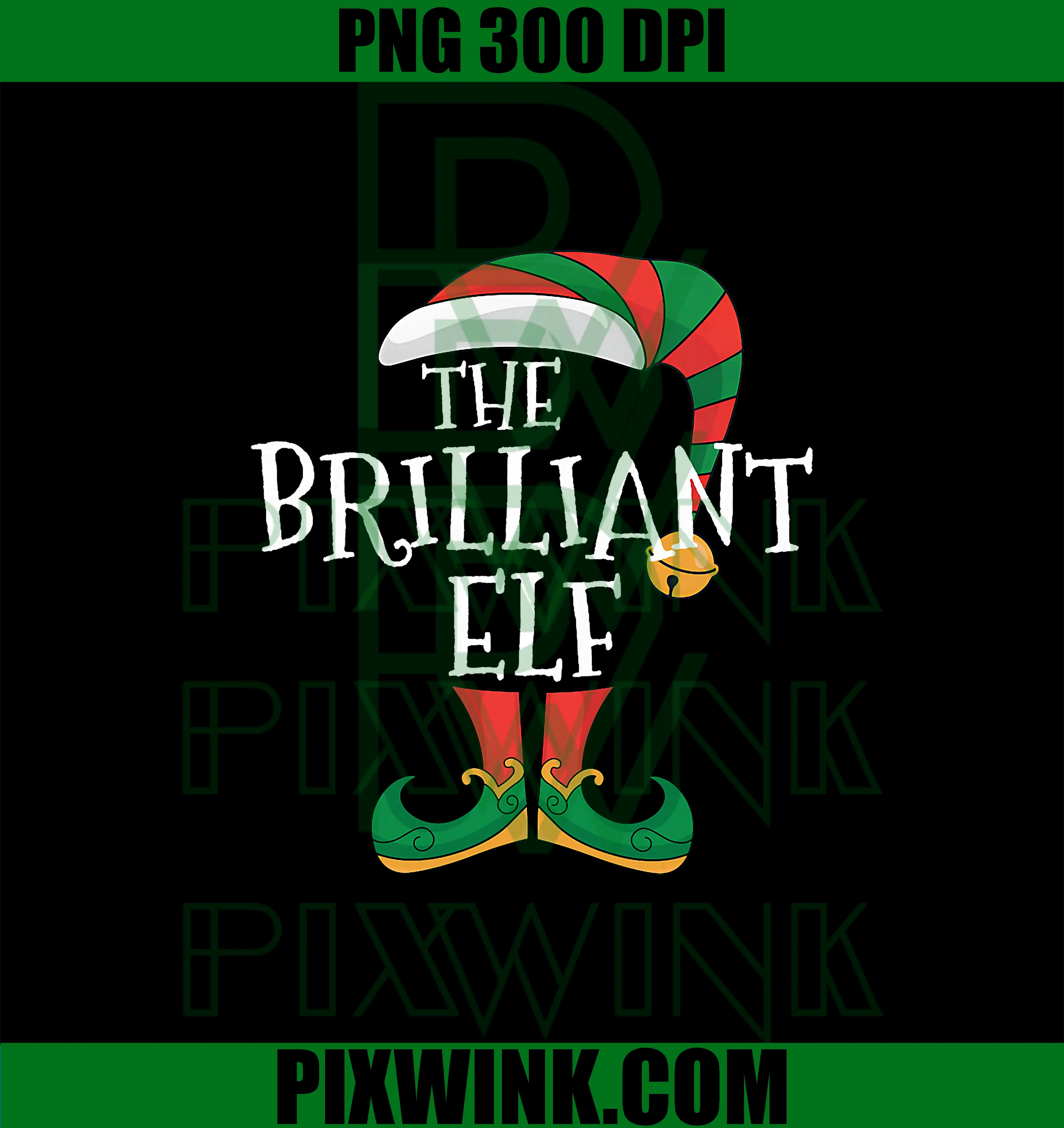 The Brilliant Elf PNG, Xmas Matching Group PNG, Christmas Elf PNG