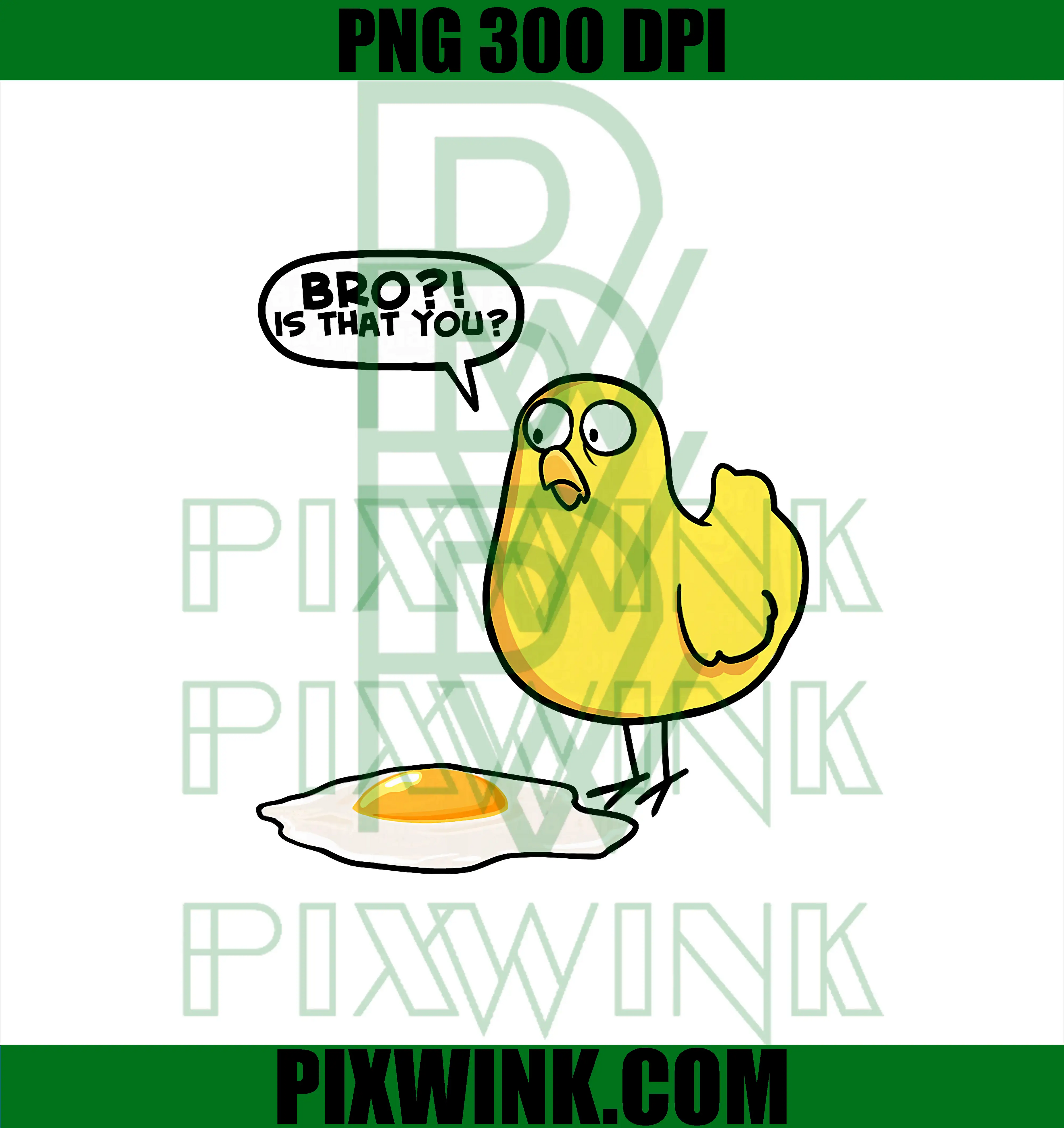 Chicken Bro Is That You PNG, Chicken Funny PNG