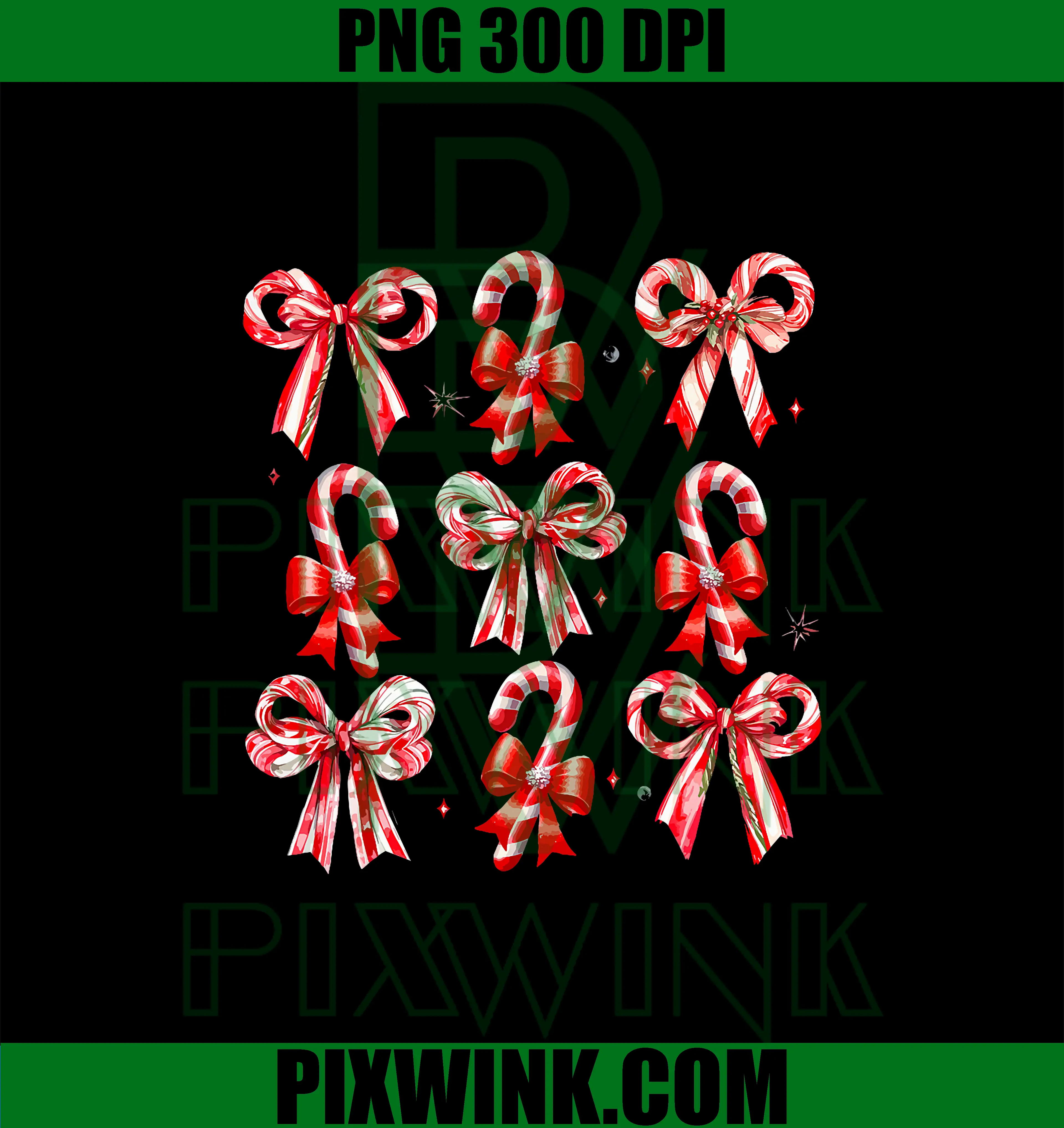 Xmas Candy Cane PNG, Santa Xmas PNG