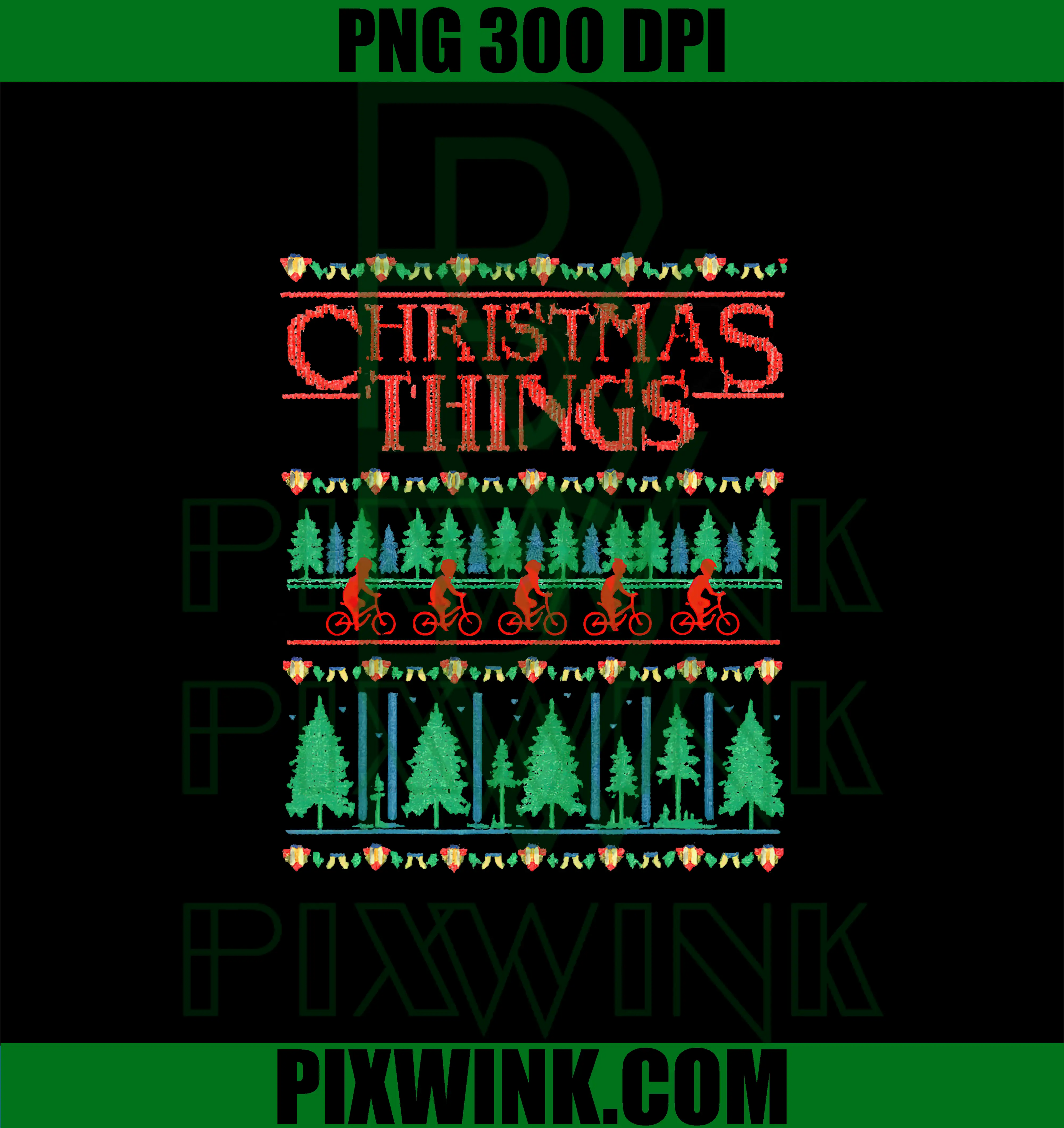 Christmas Things PNG, Vintage Series Xmas PNG