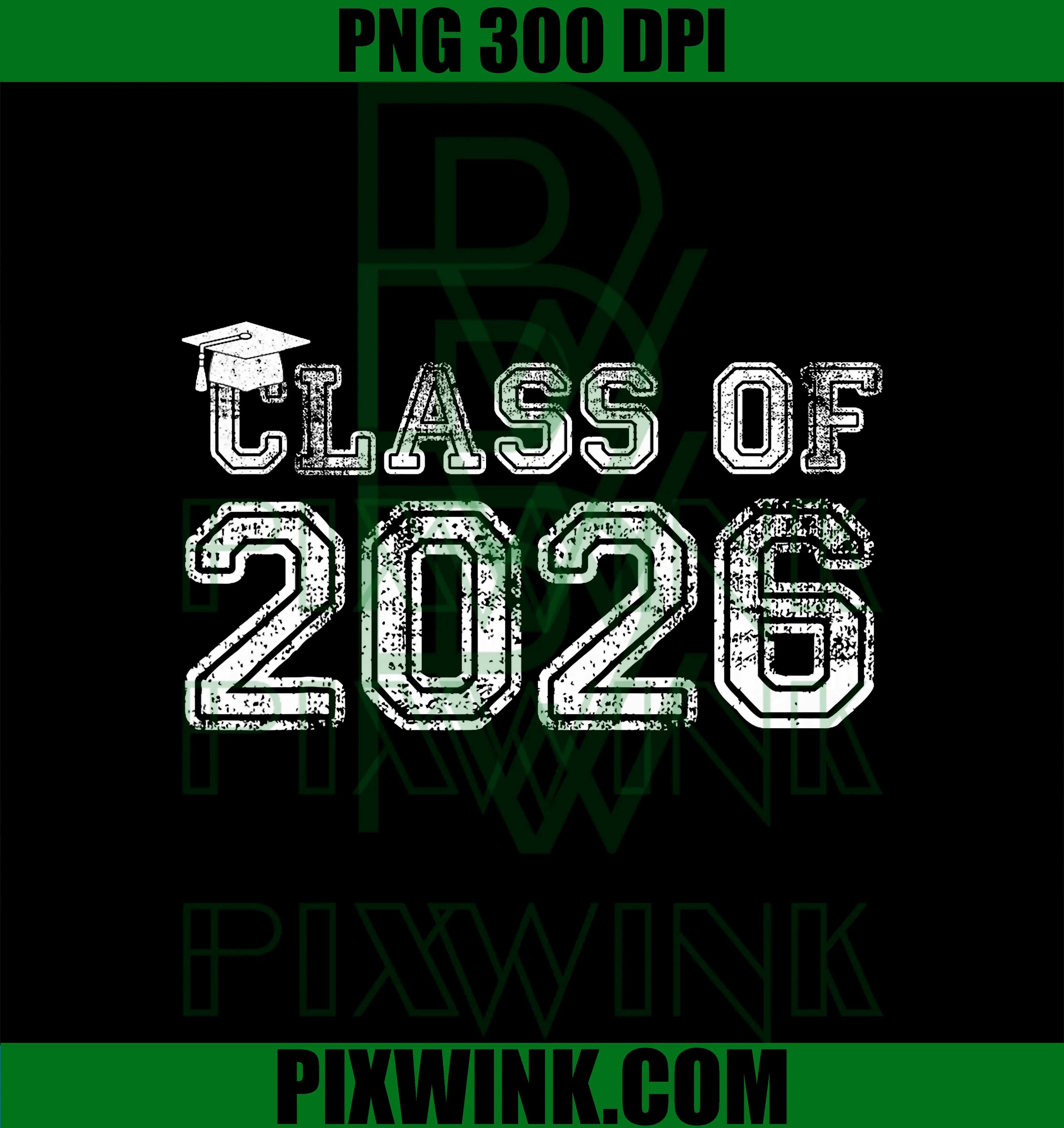 Class Of 2026 PNG, Senior 2026 Graduation PNG