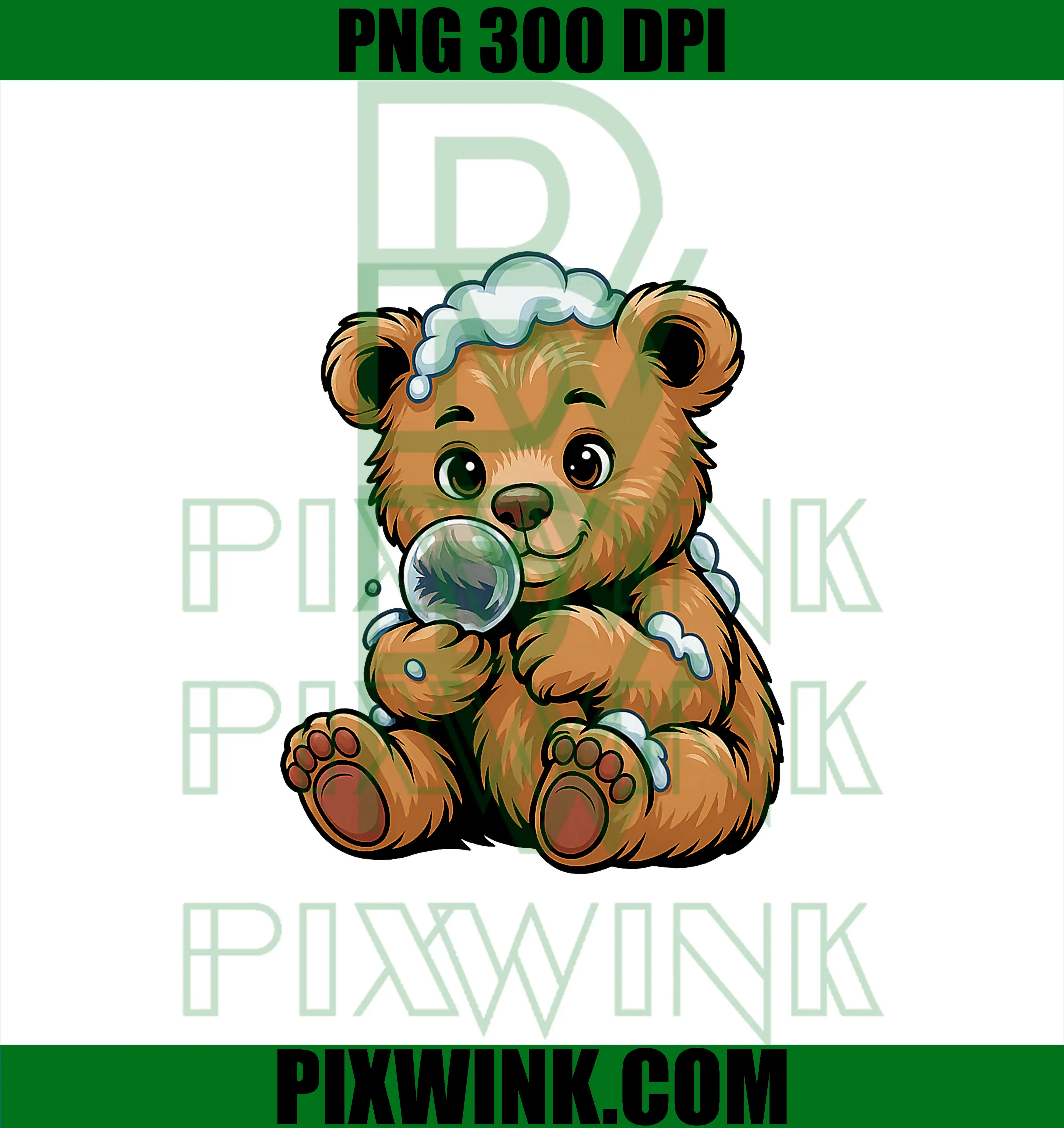 Cute Bear Design PNG, Bear Lover and Bear PNG