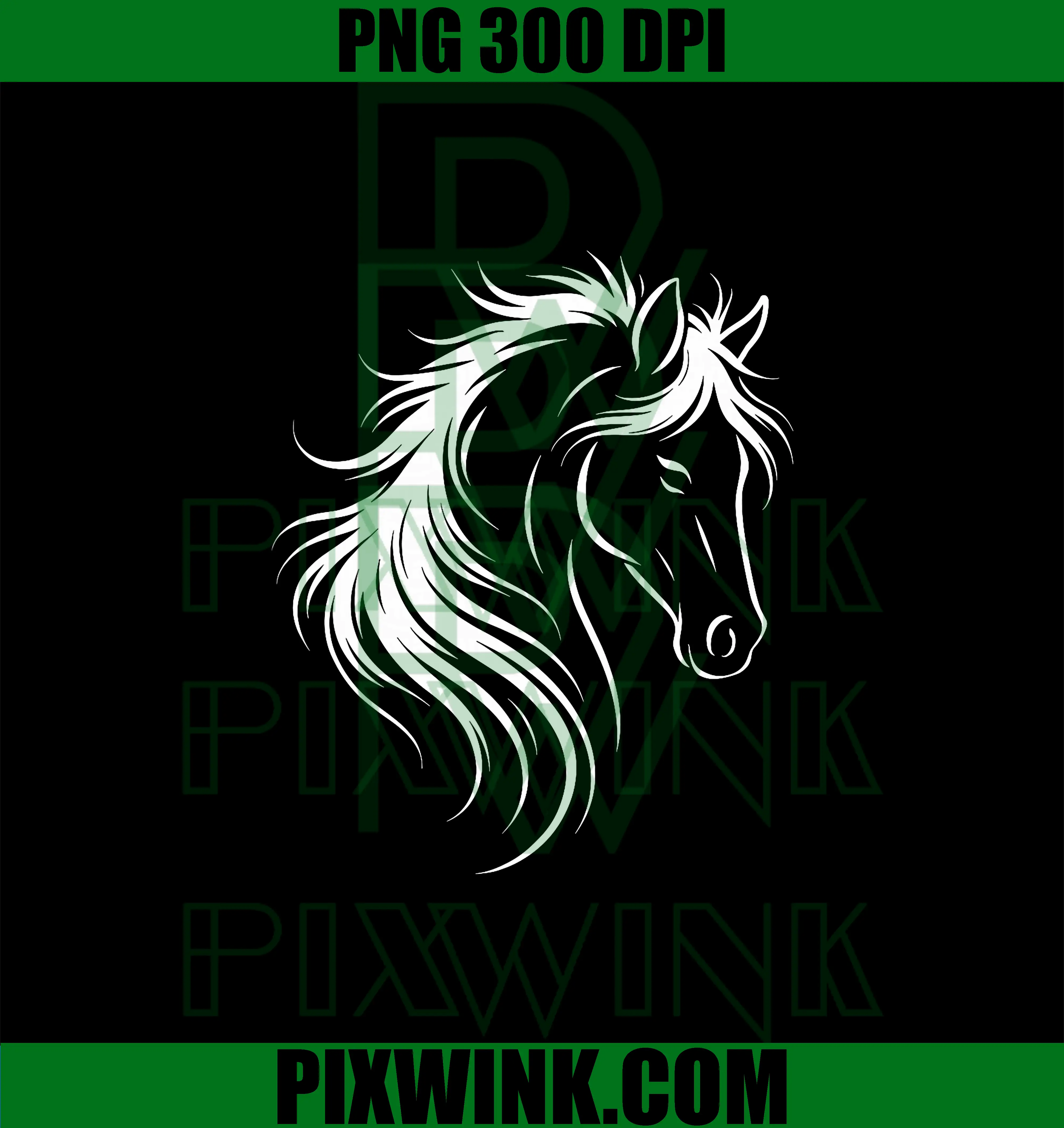 Cute & Elegant Horse PNG, Silhouette art for Horse Lovers PNG