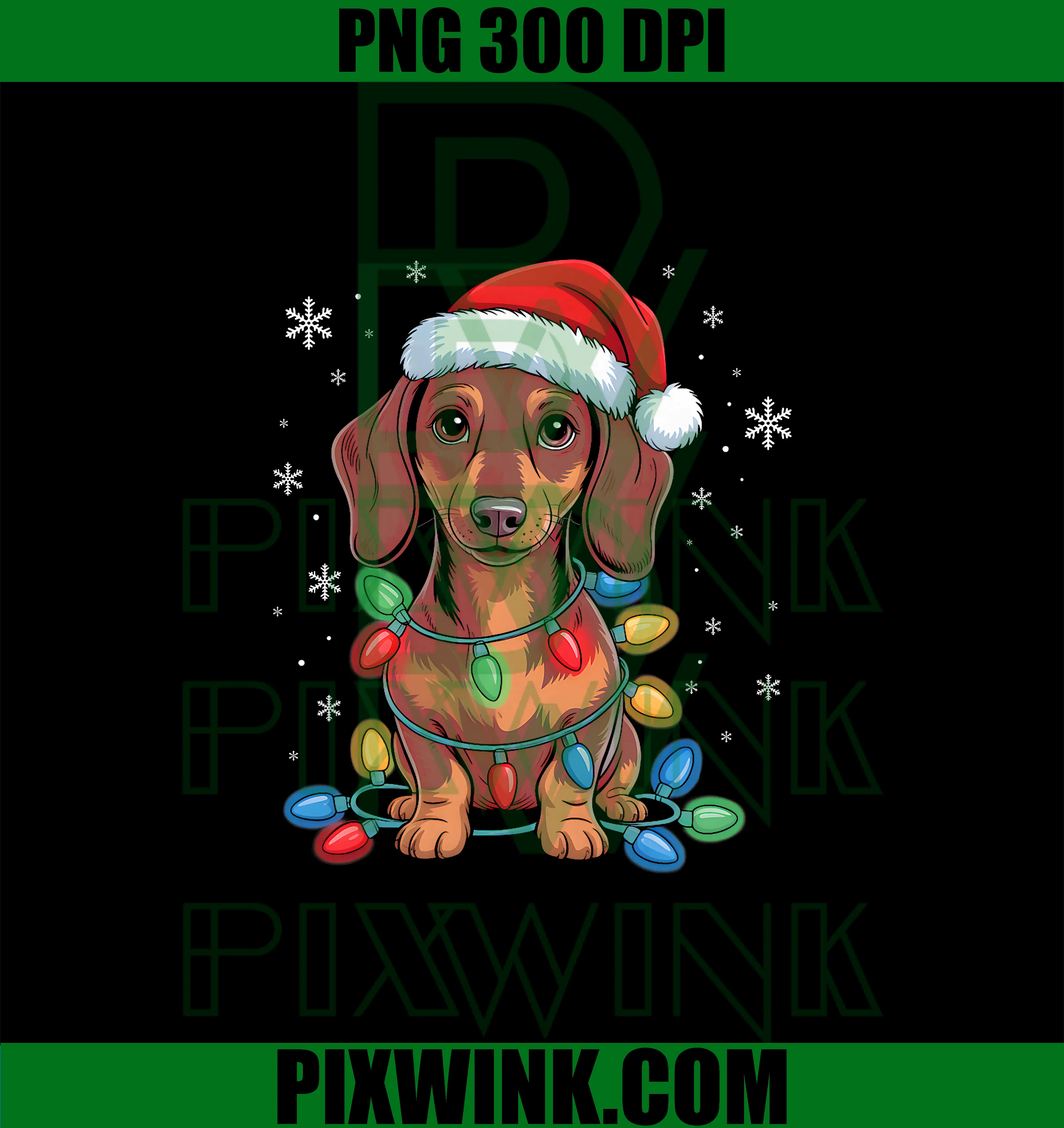Dachshund Dogs PNG, Tree Christmas PNG