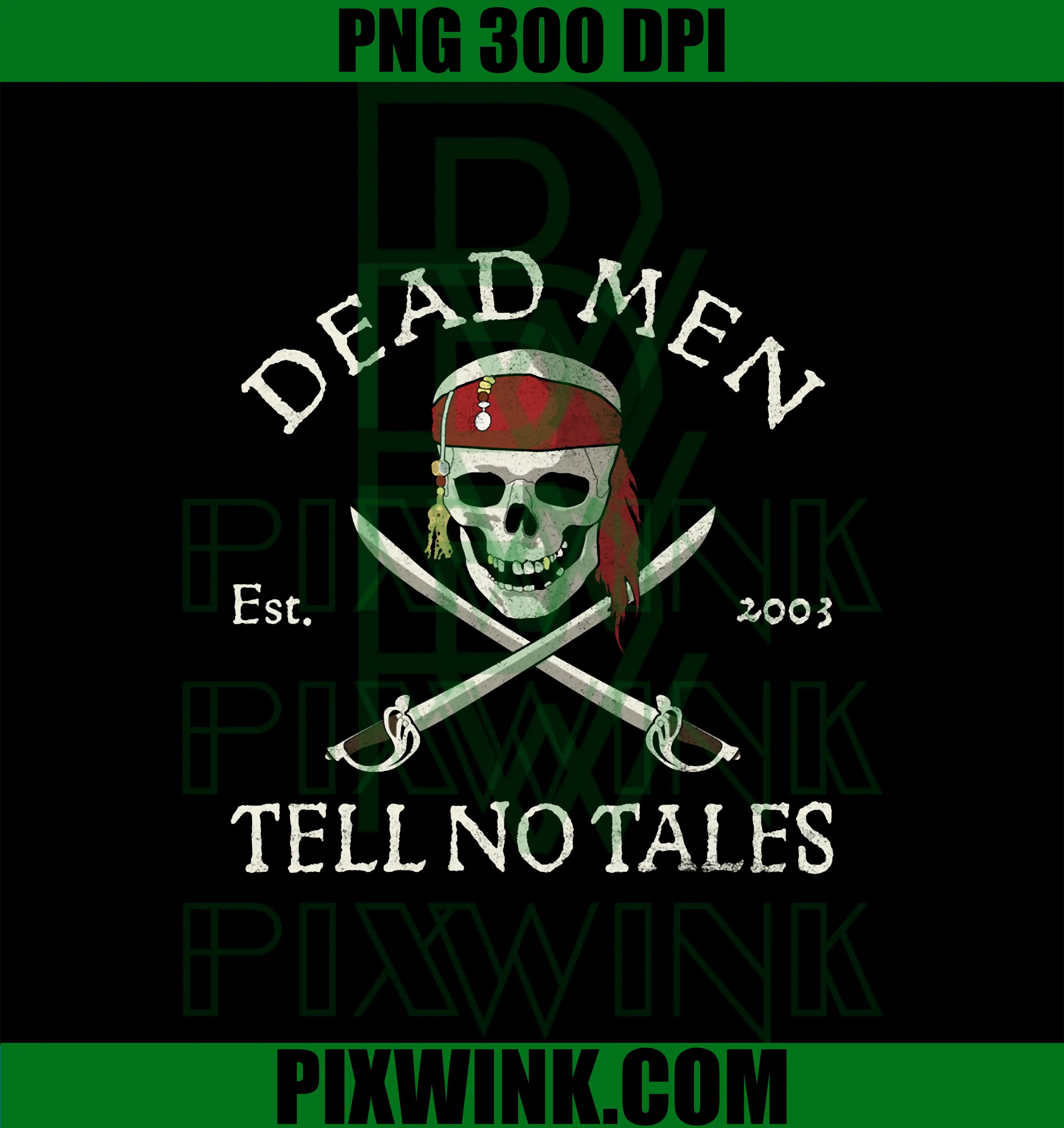 Dead Men Tell No Tales PNG, Disney Pirates of The Caribbean PNG