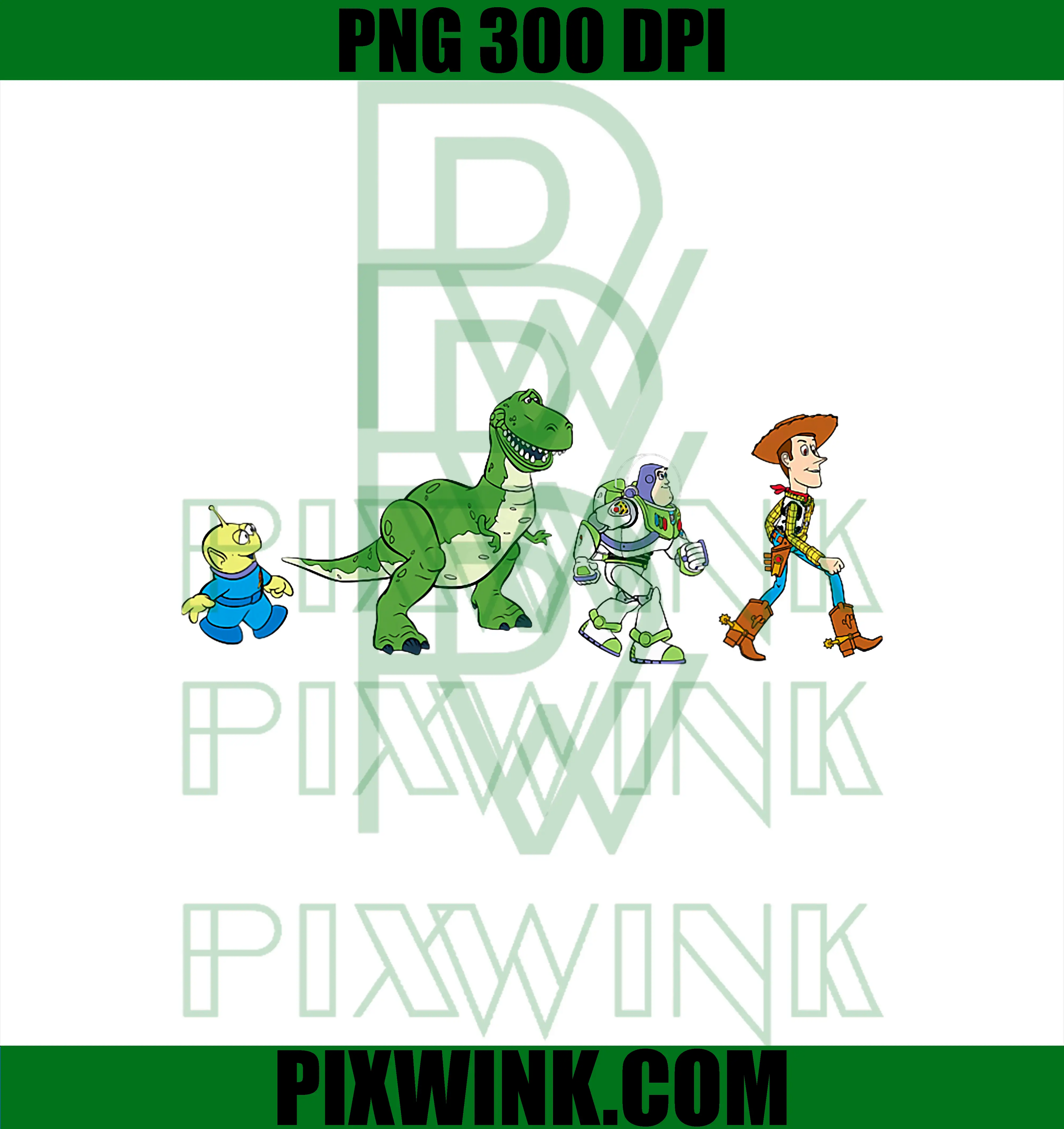 Crossing Characters Group Shot PNG, Disney Pixar Toy Story Toy PNG