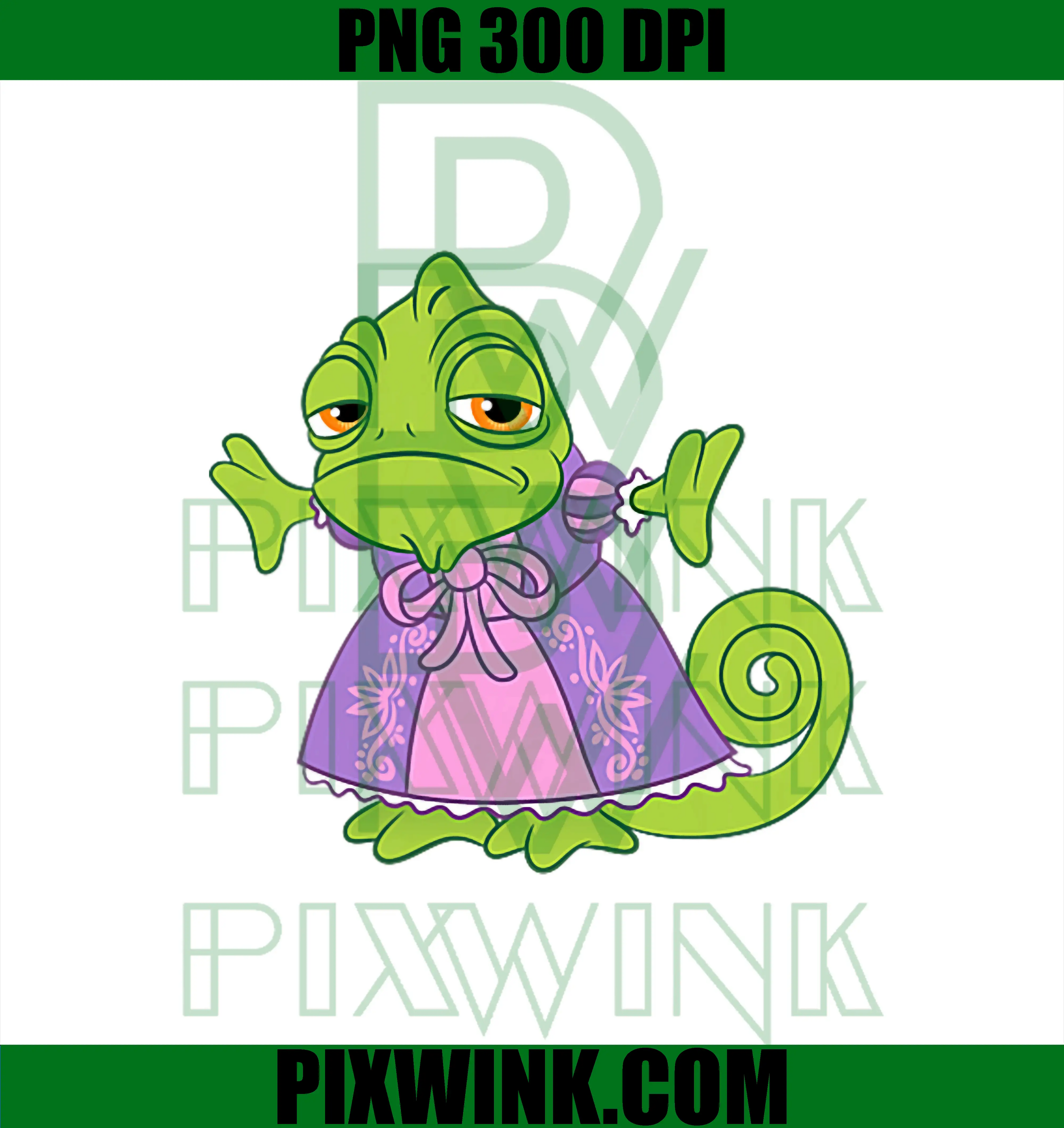 Disney Tangled Pascal PNG, Funny Princess Vibes PNG