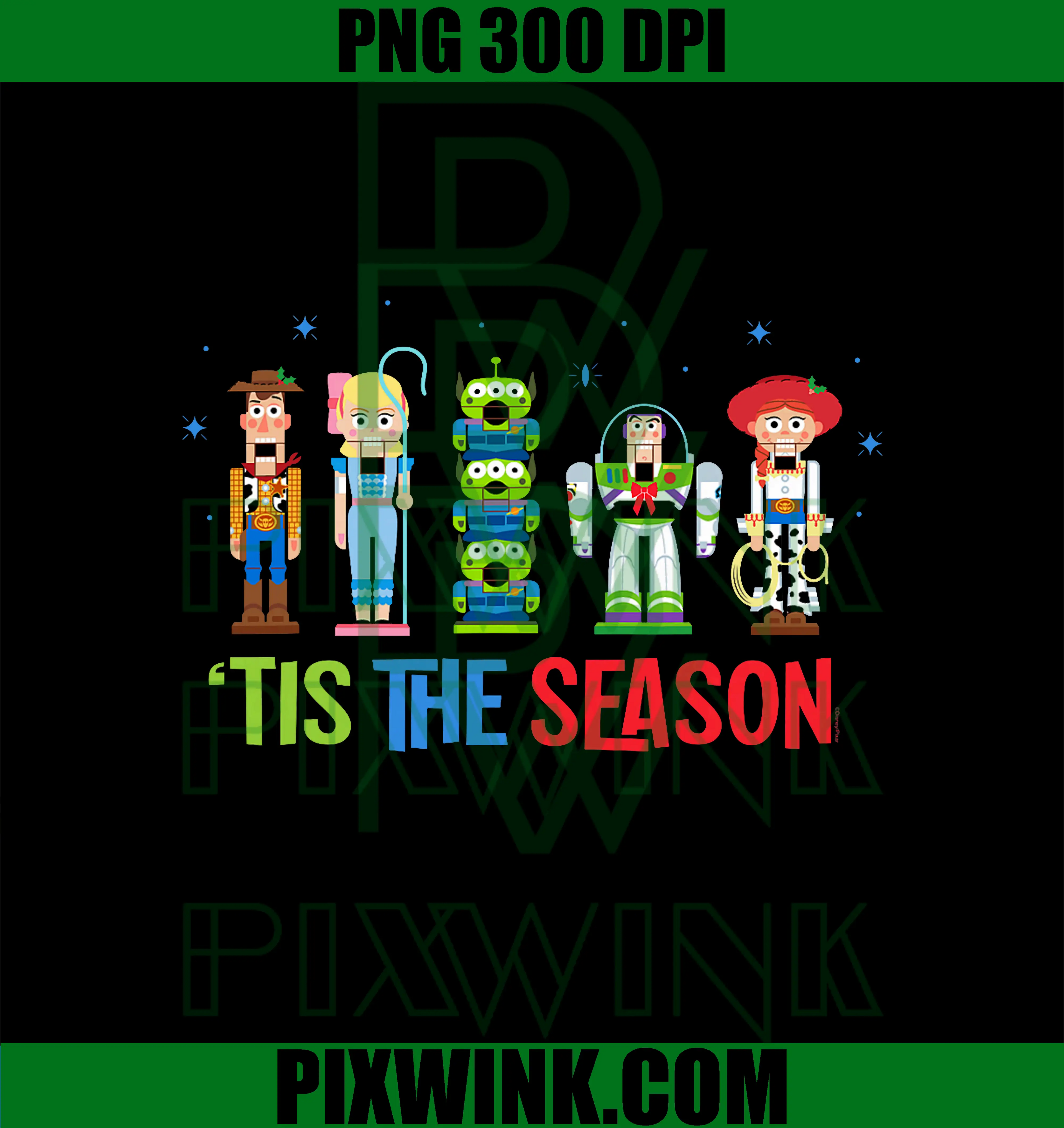 Christmas Holiday Nutcrackers PNG, Disney and Pixar’s Toy Story PNG