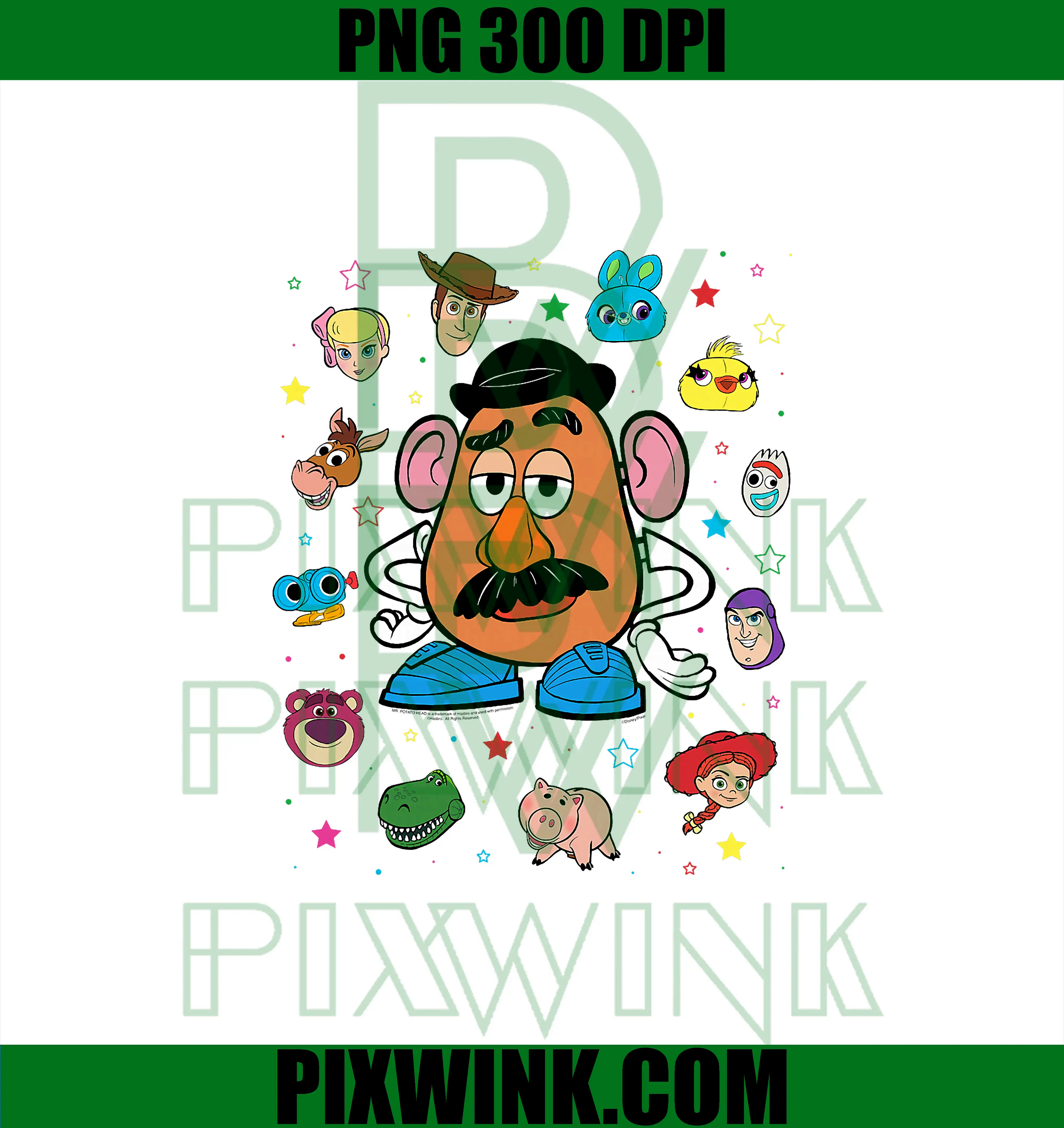 Mr. Potato Head PNG, Disney and Pixar's Toy Story PNG