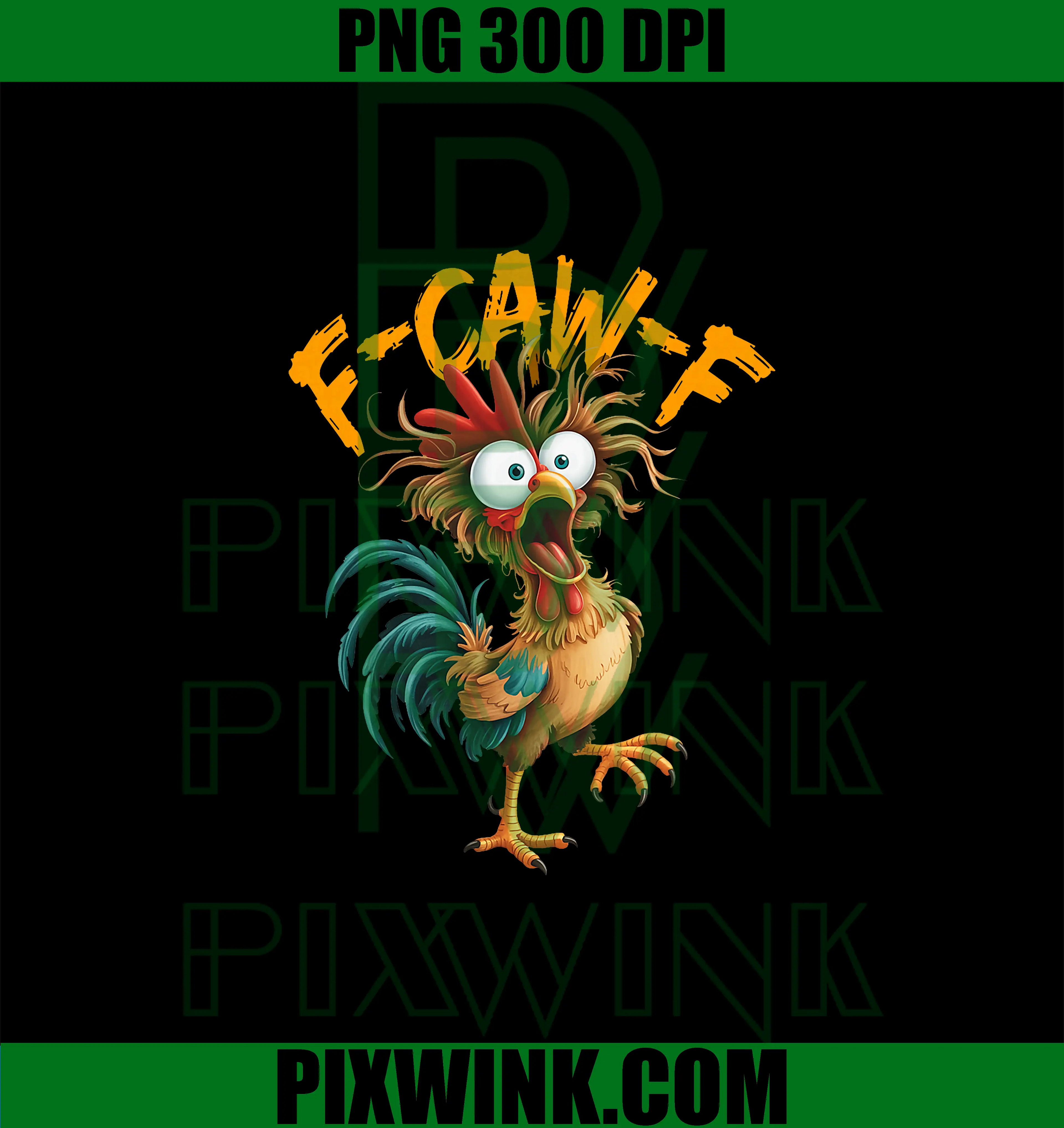 F Caw F Rooster Funny PNG, Bird Chicken Whisperer Fawk PNG