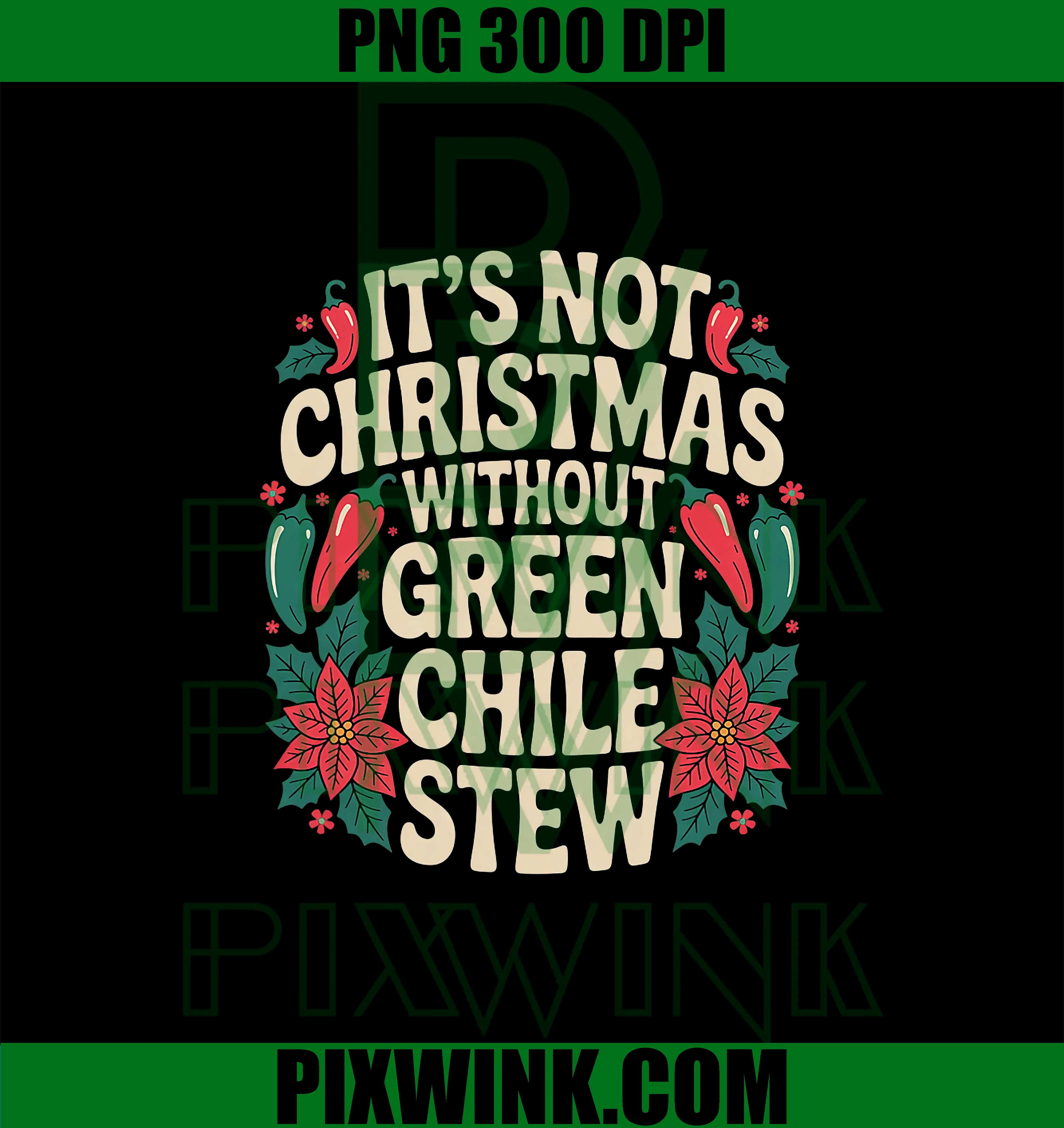 Green Chile Stew PNG, Design For Christmas PNG