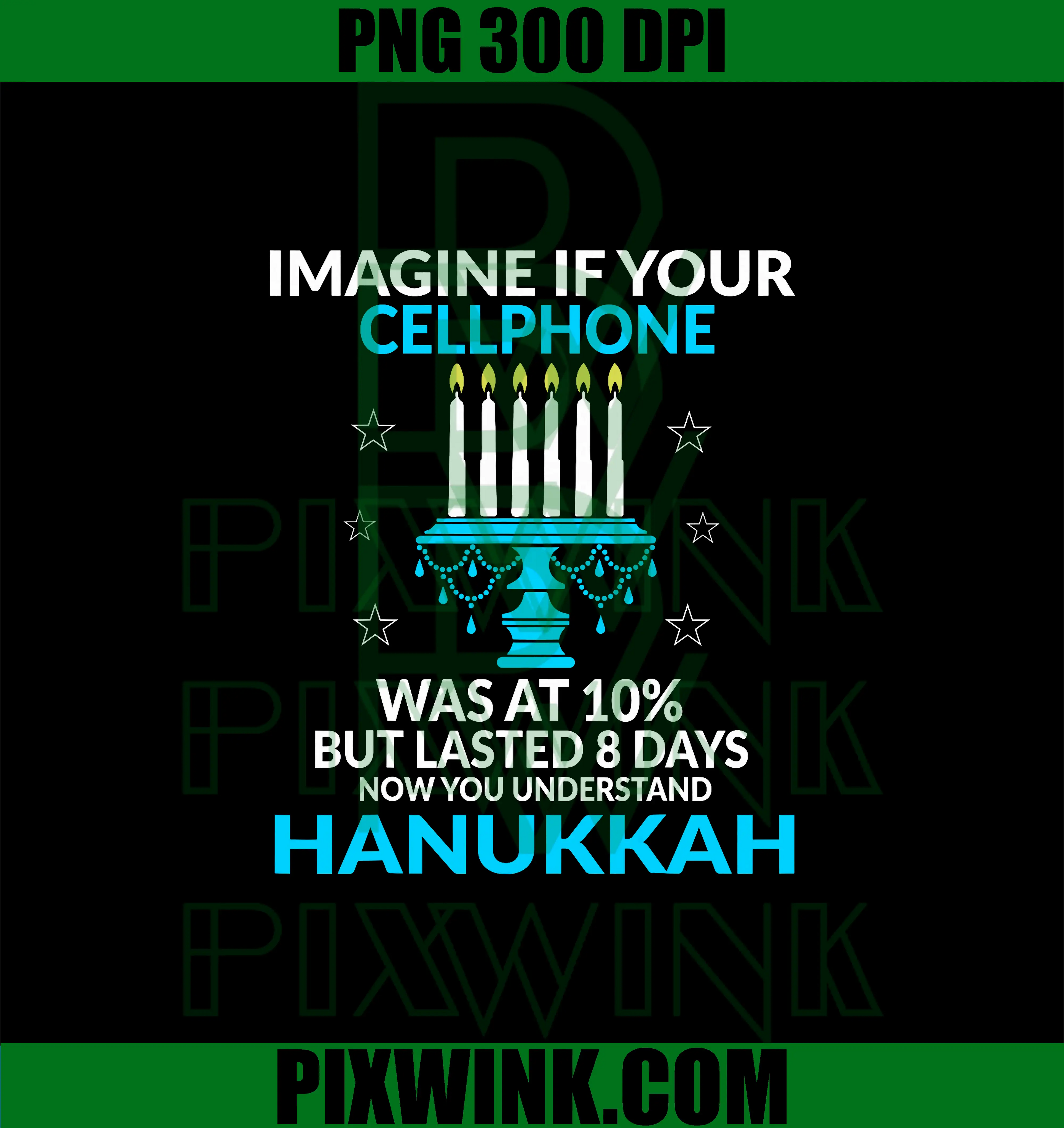 Hanukkah Imagine Cellphone 8 Days PNG, Chanukah Jewish Holiday PNG
