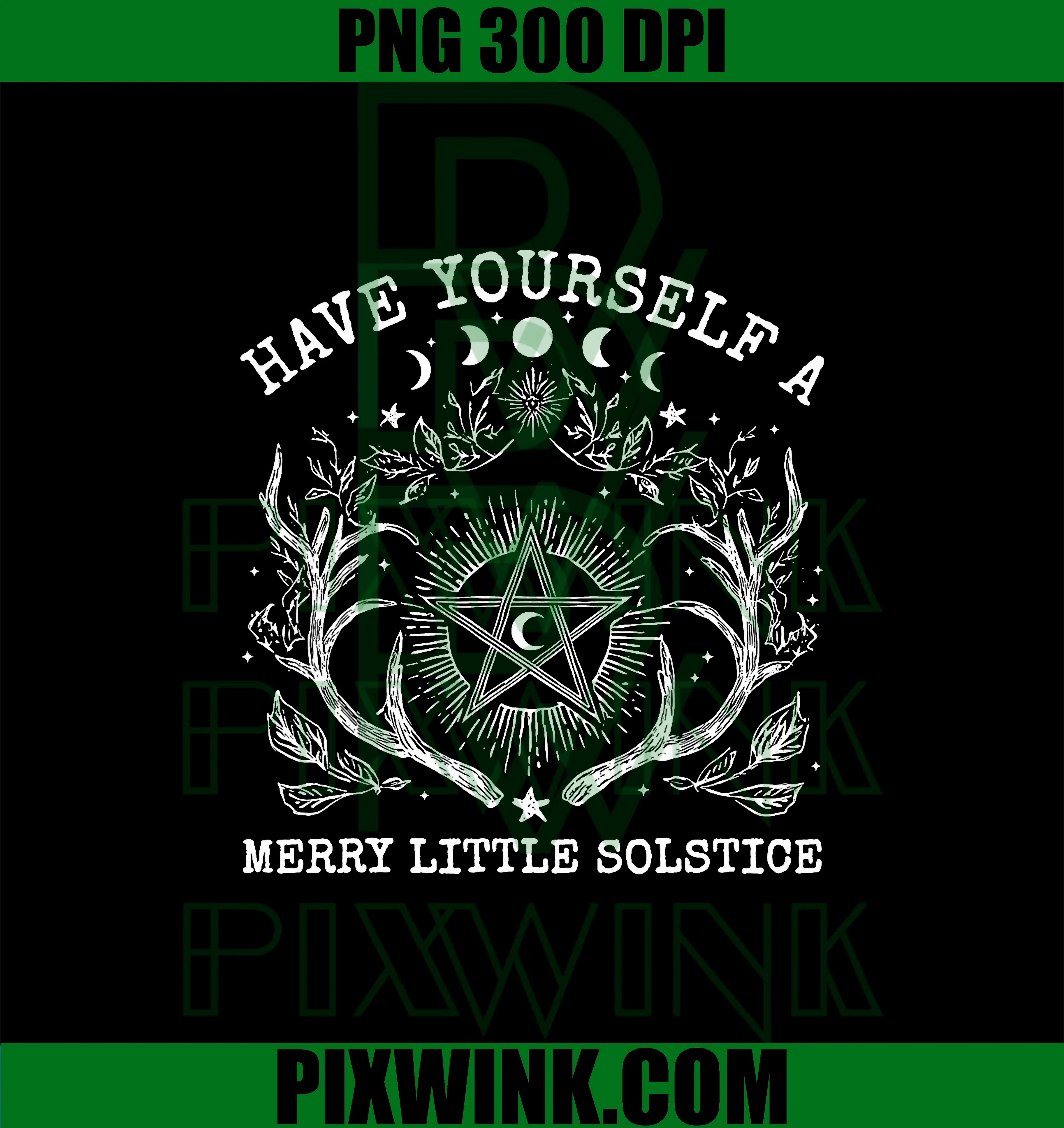 Have Yourself A Merry Little Solstice PNG, Xmas Funny PNG