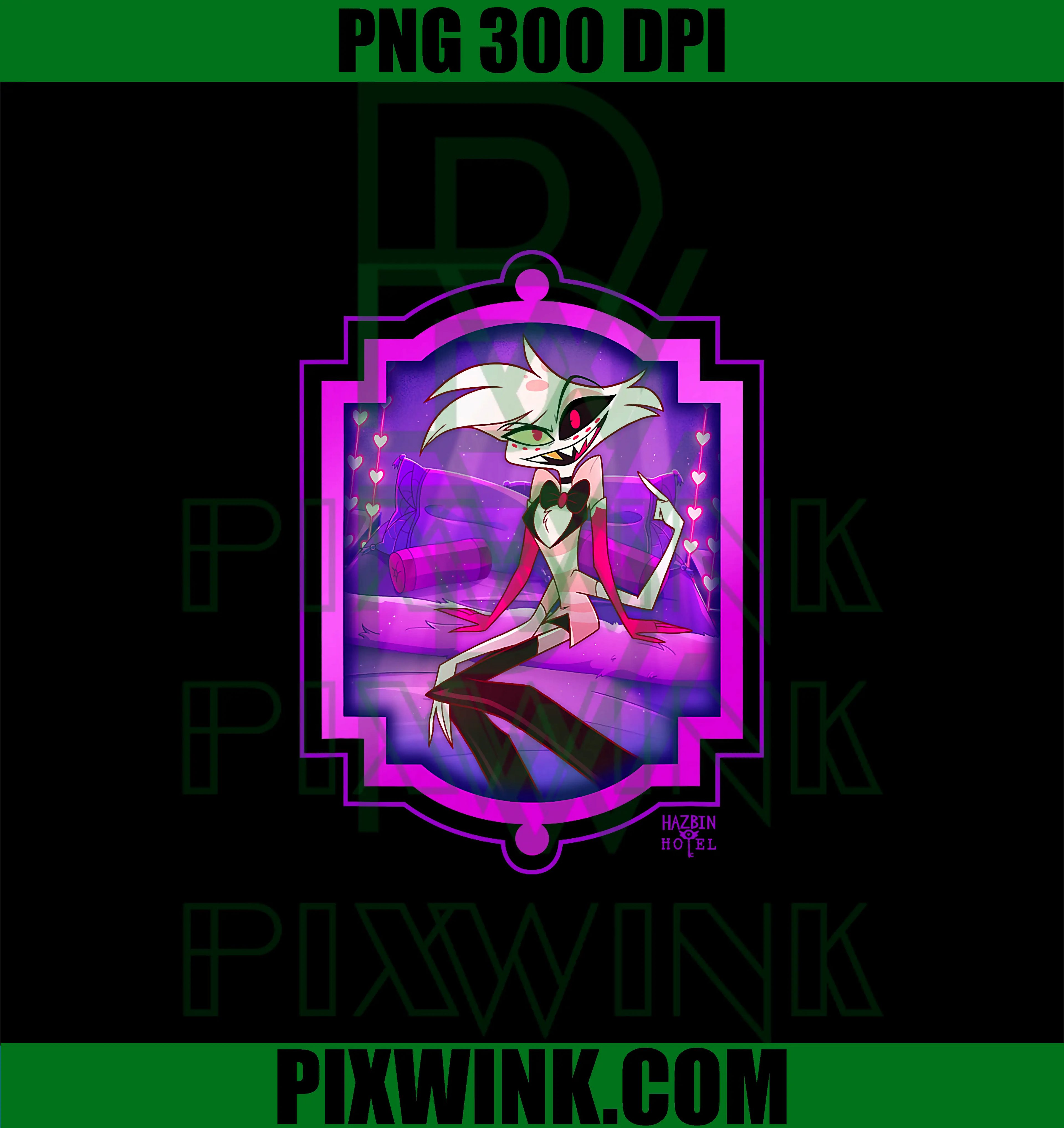 Hazbin Hotel Angel Dust PNG, Disney Hazbin PNG