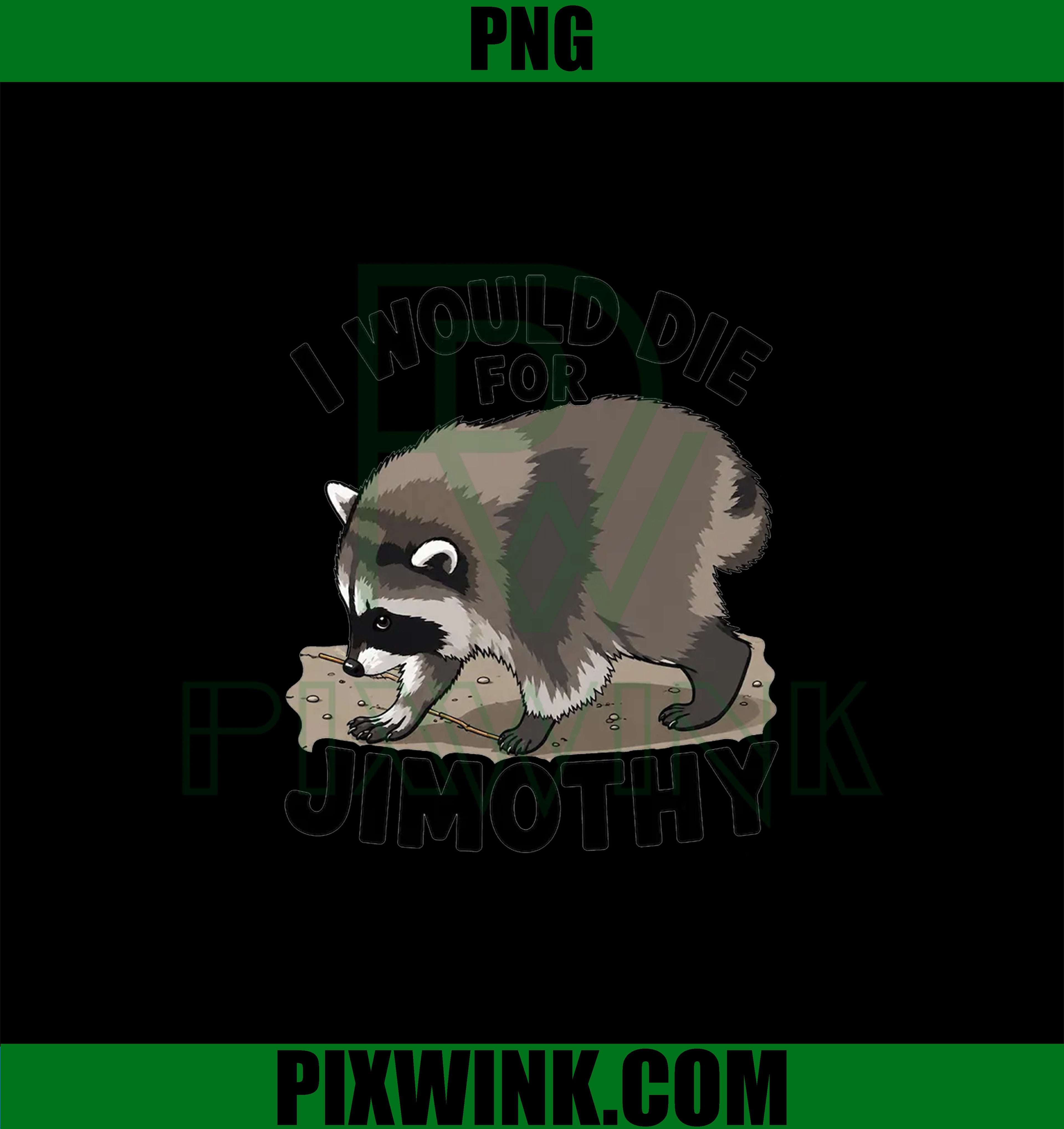Jimothy Raccoon PNG, Chibi Raccoon Decal, Cute Trash Panda PNG
