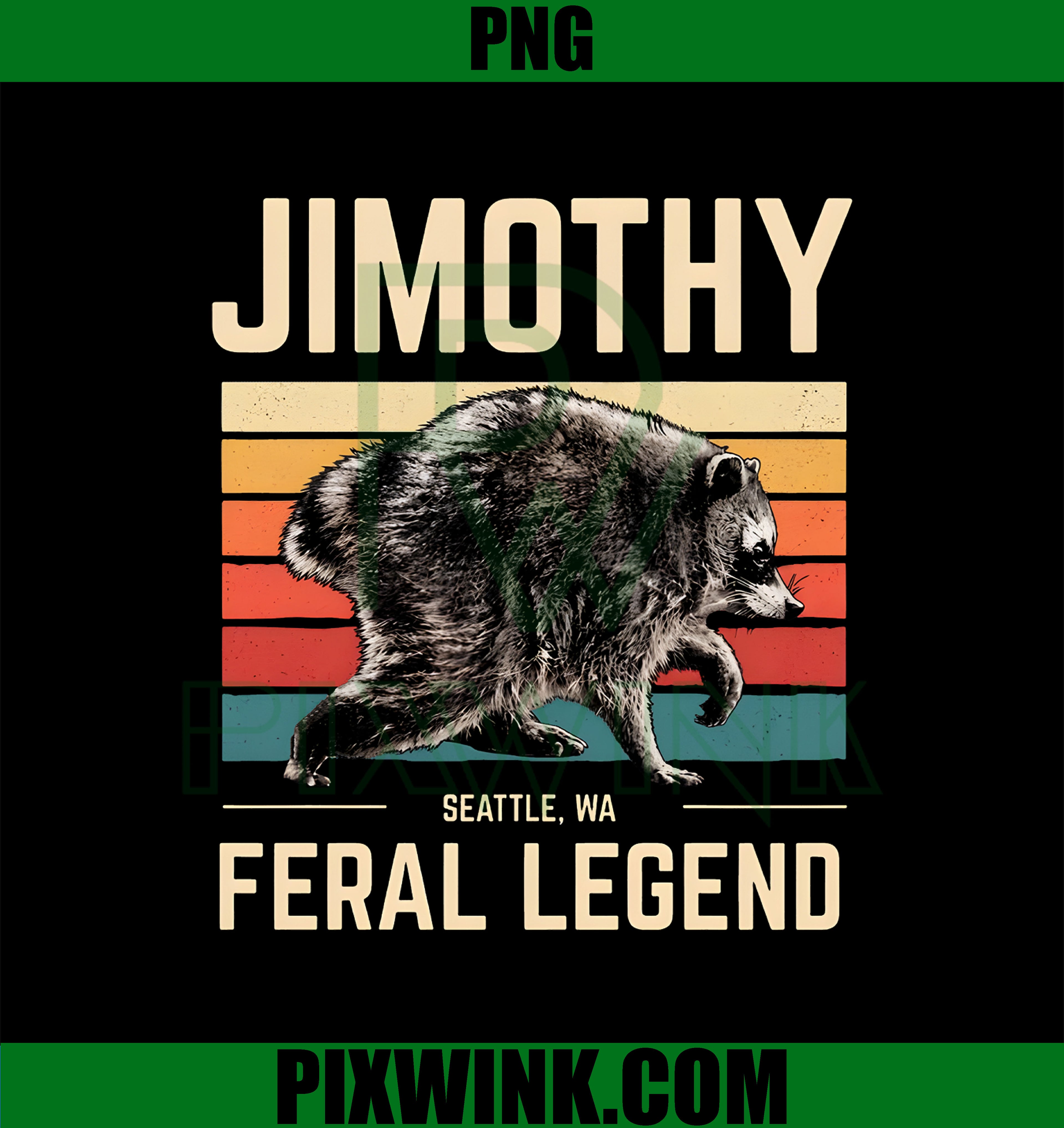 Jimothy Raccoon PNG, Cute Trash Panda PNG