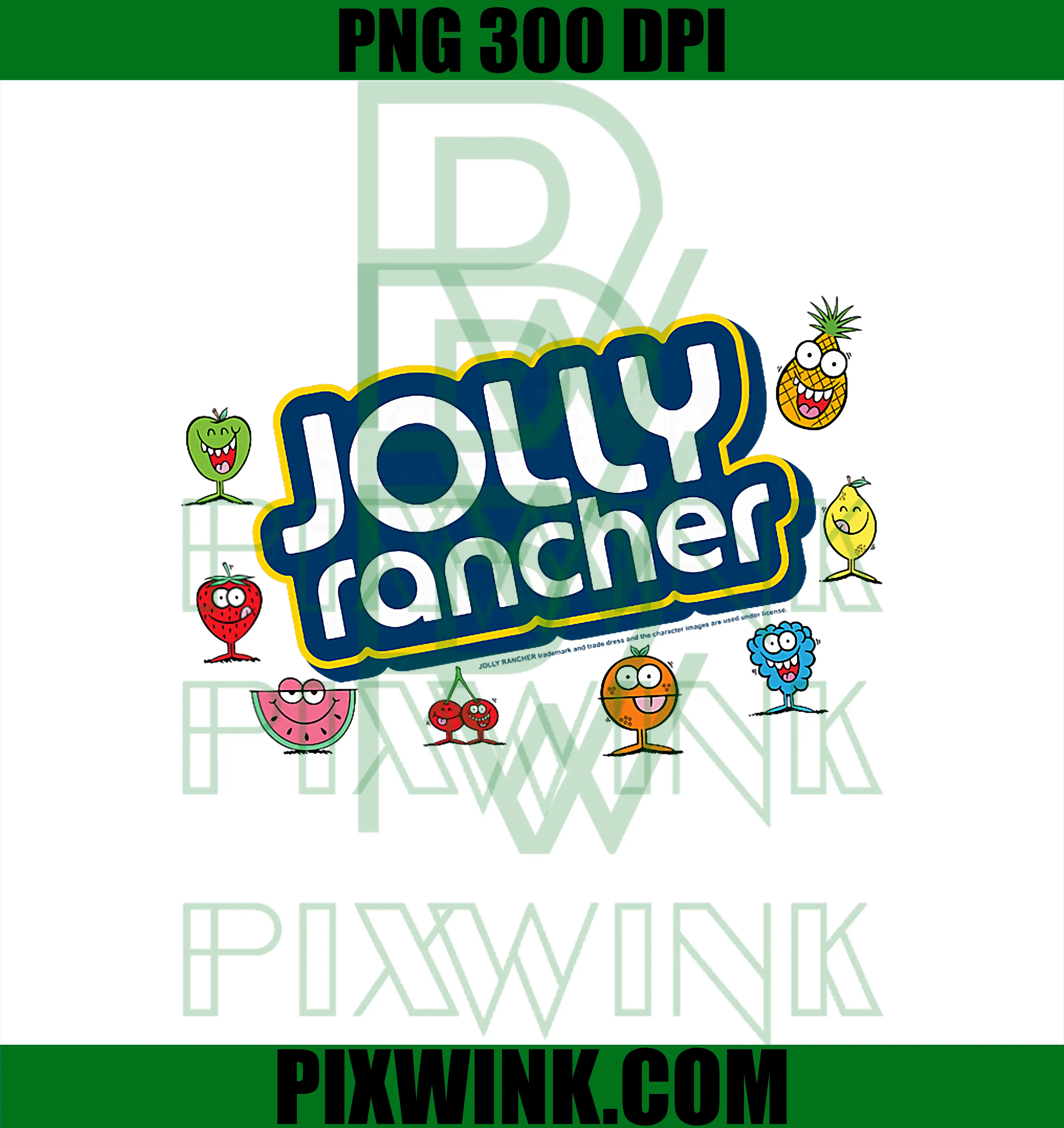 Jolly Rancher PNG, Fruits Gang Official Iconic Logo PNG – pixwink.com