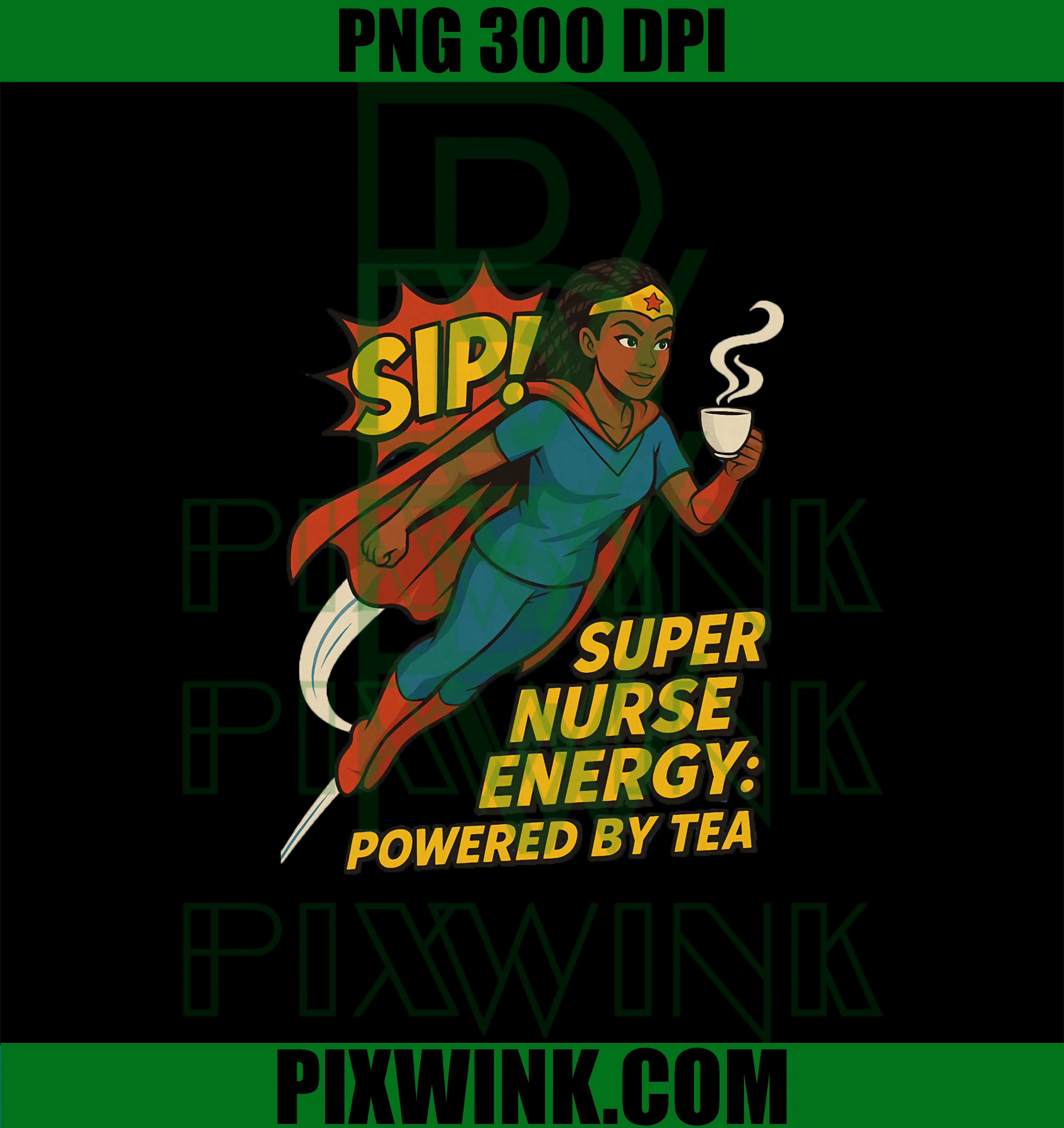 Lady Steep Superhero Nurse PNG, Collection PNG
