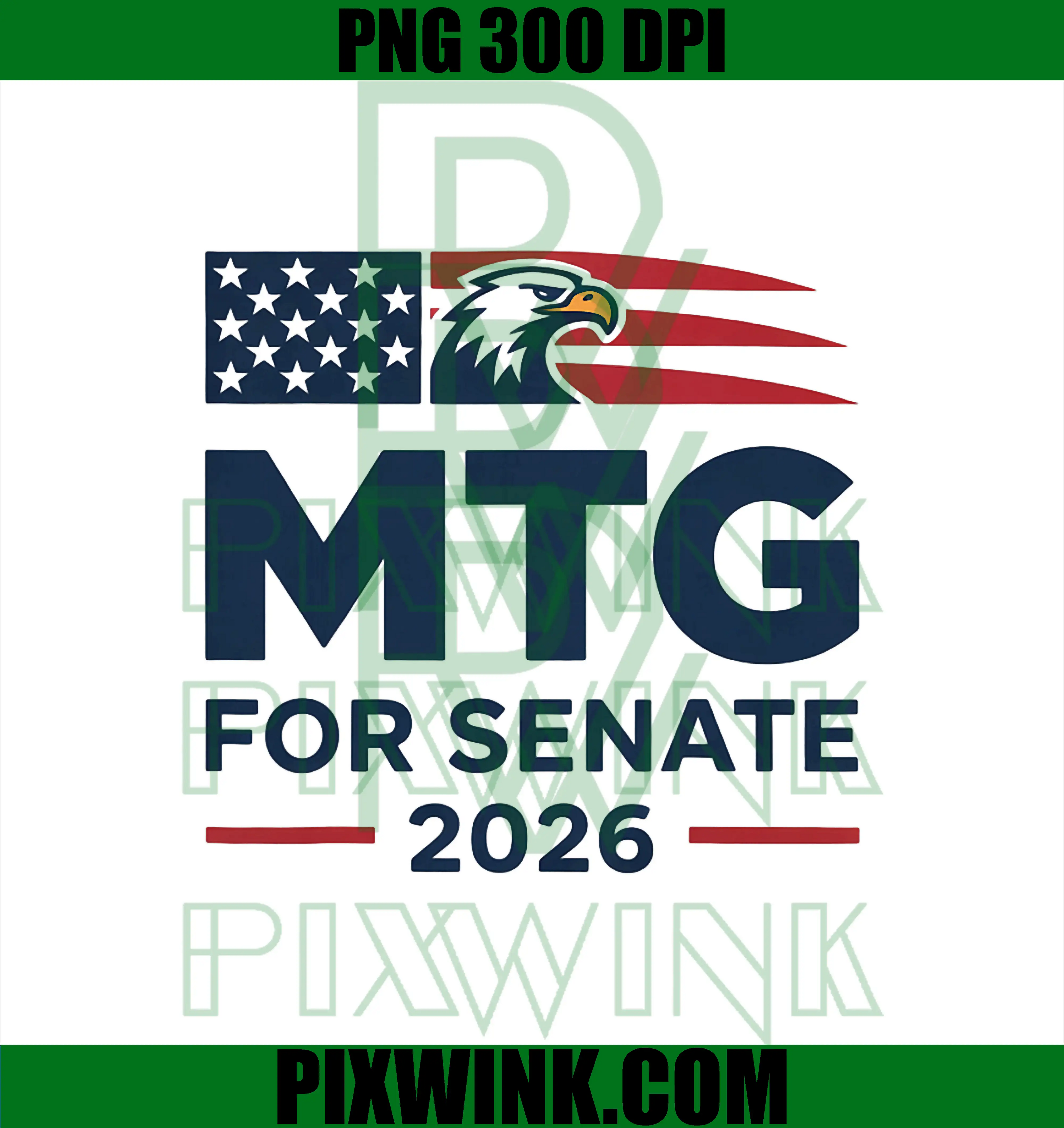 MTG for Senate 2026 PNG, Election USA PNG