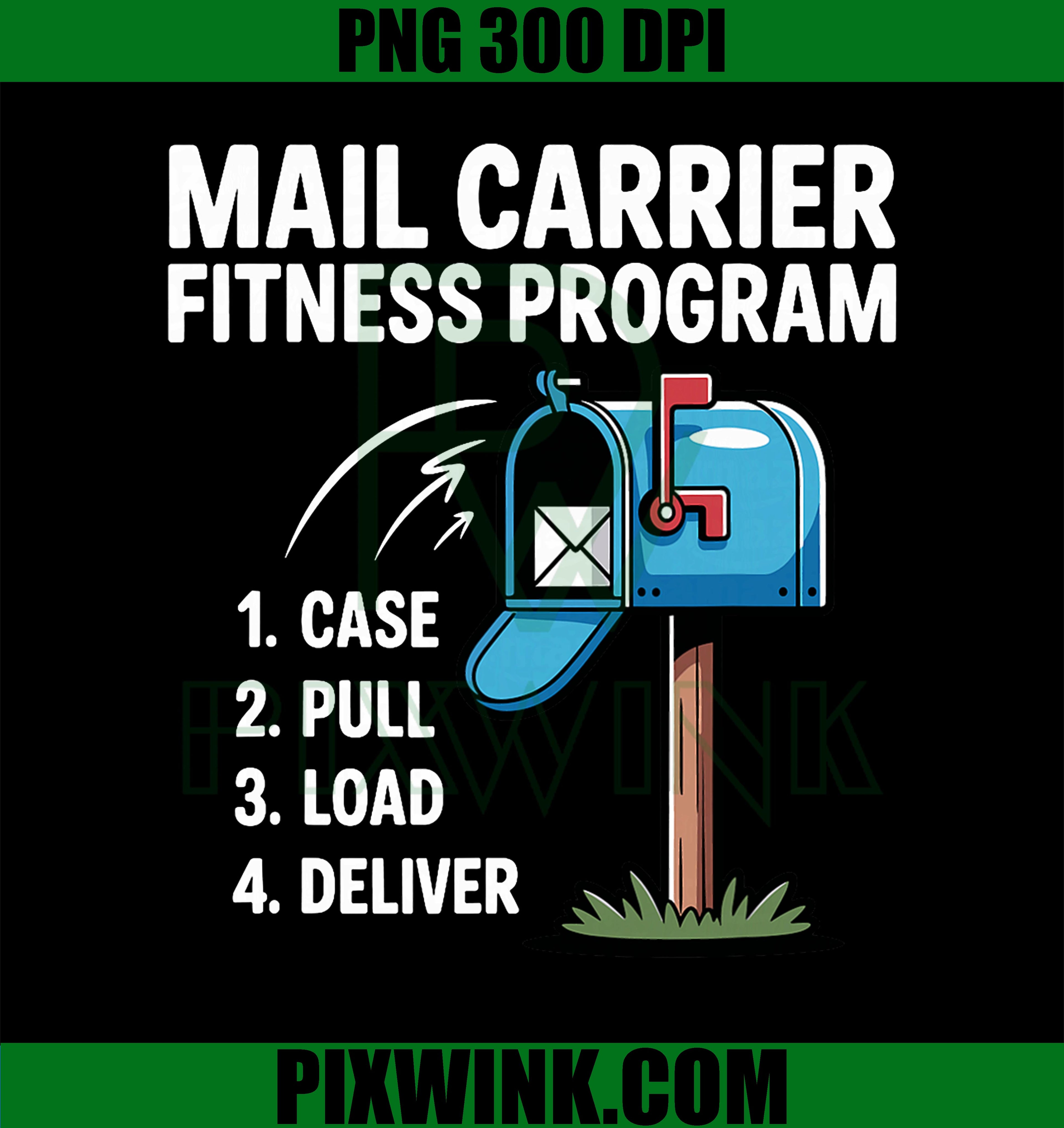 Mail Carrier Mailman I Fitness Programm Postman PNG