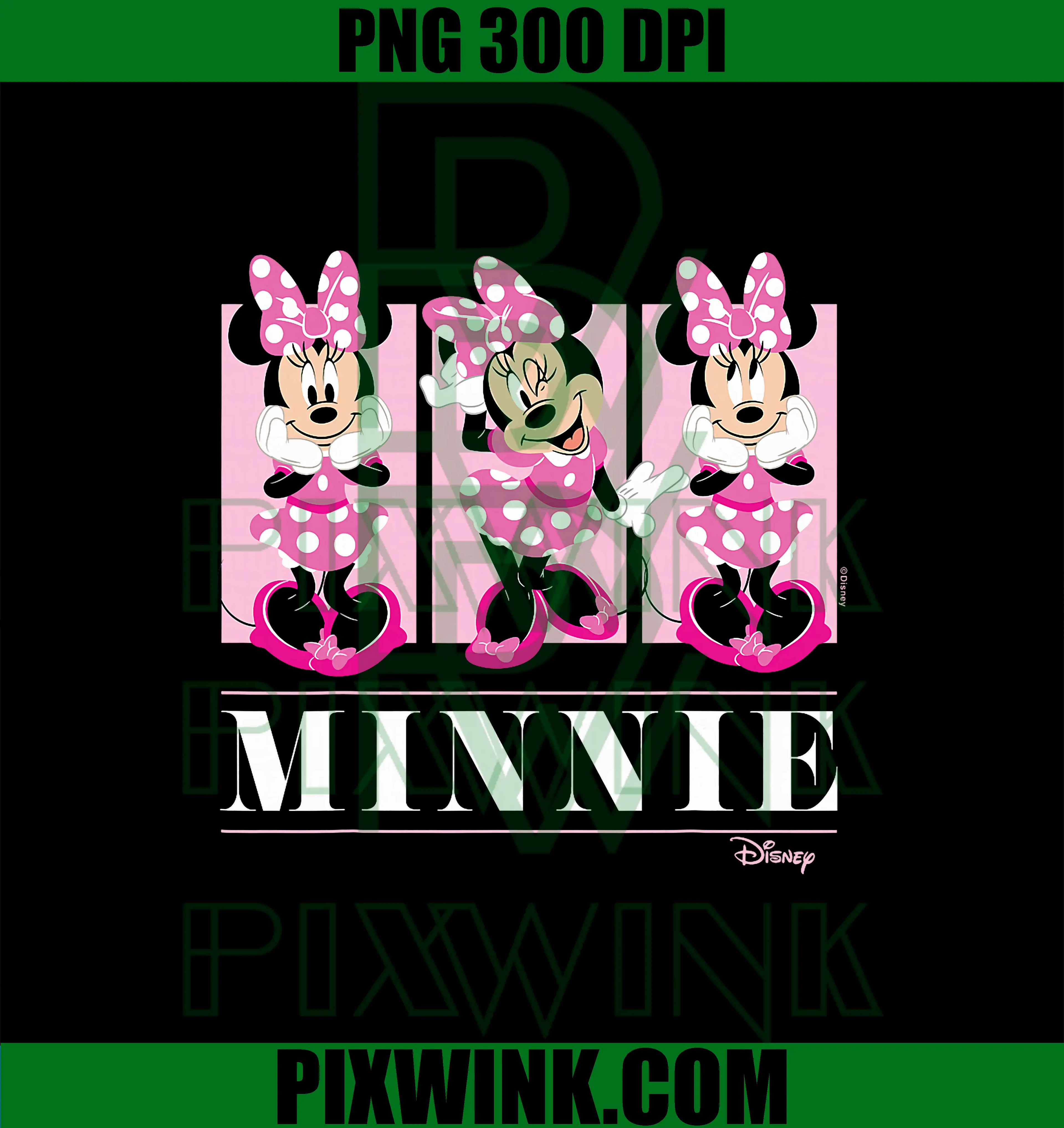 Minnie Mouse Pink PNG, Mickey & Friends PNG PNG