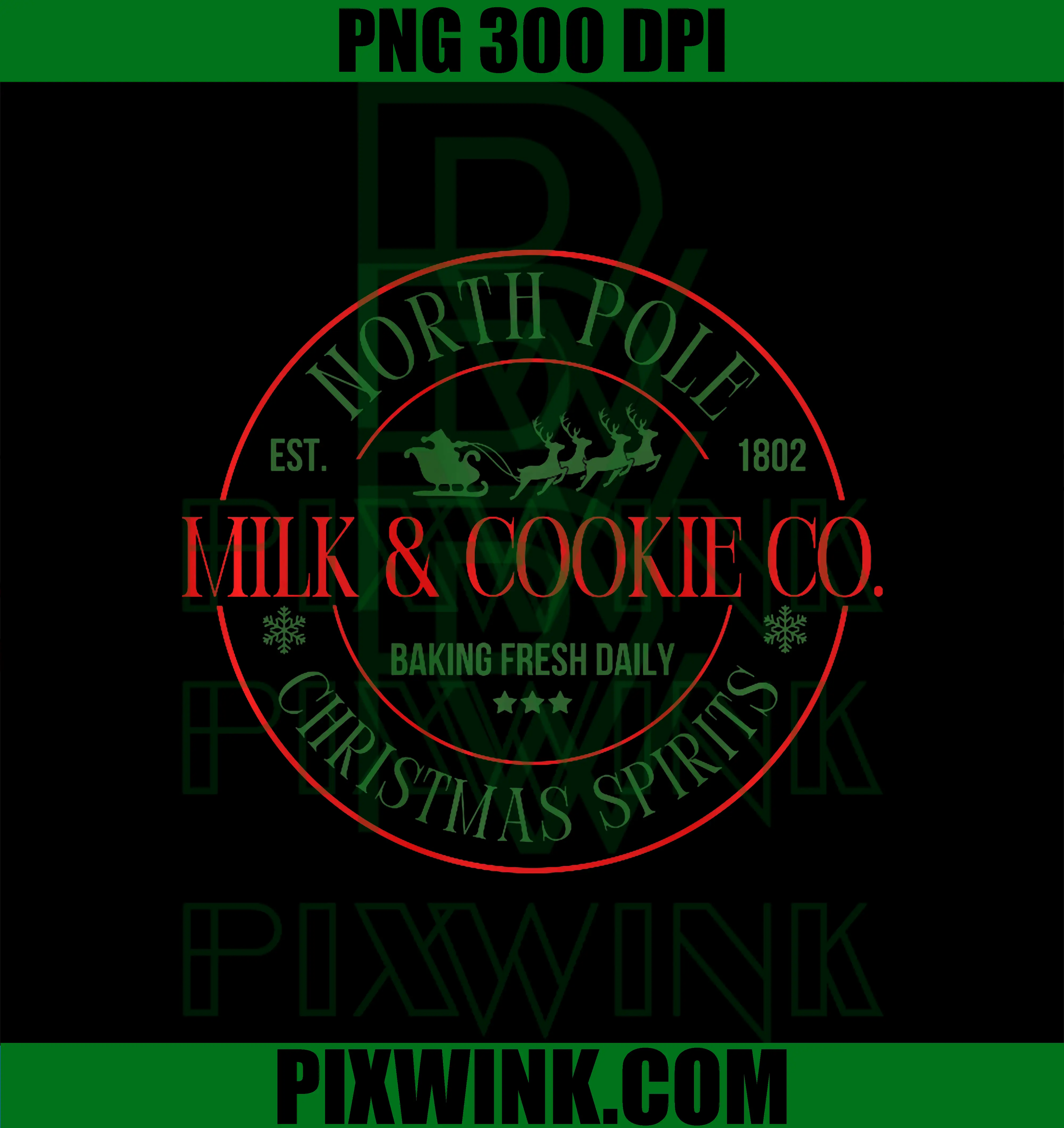 Milk And Cookies PNG, Holiday Chrismas PNG