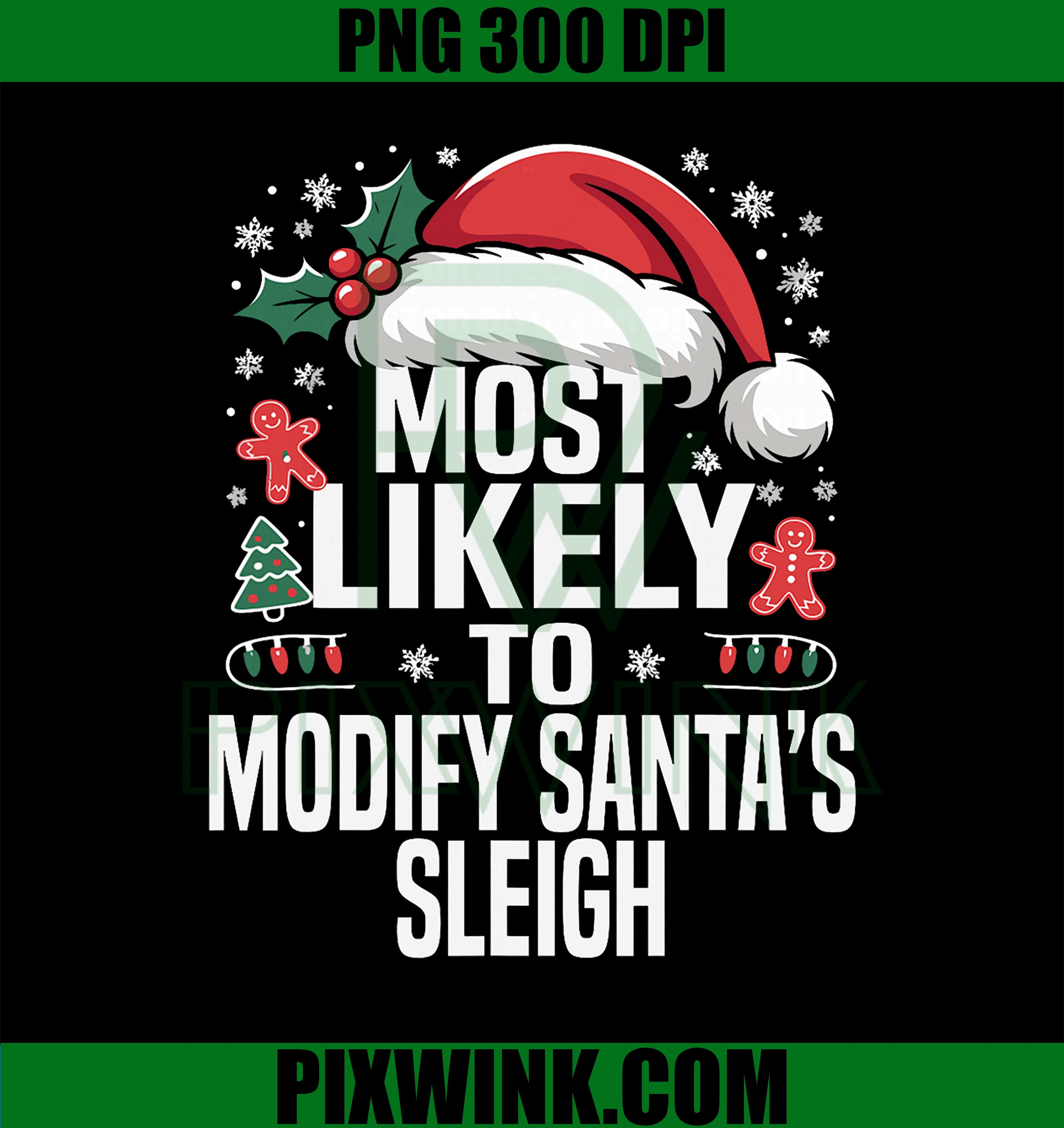 Most Likely to Christmas Family PNG, Xmas PNG