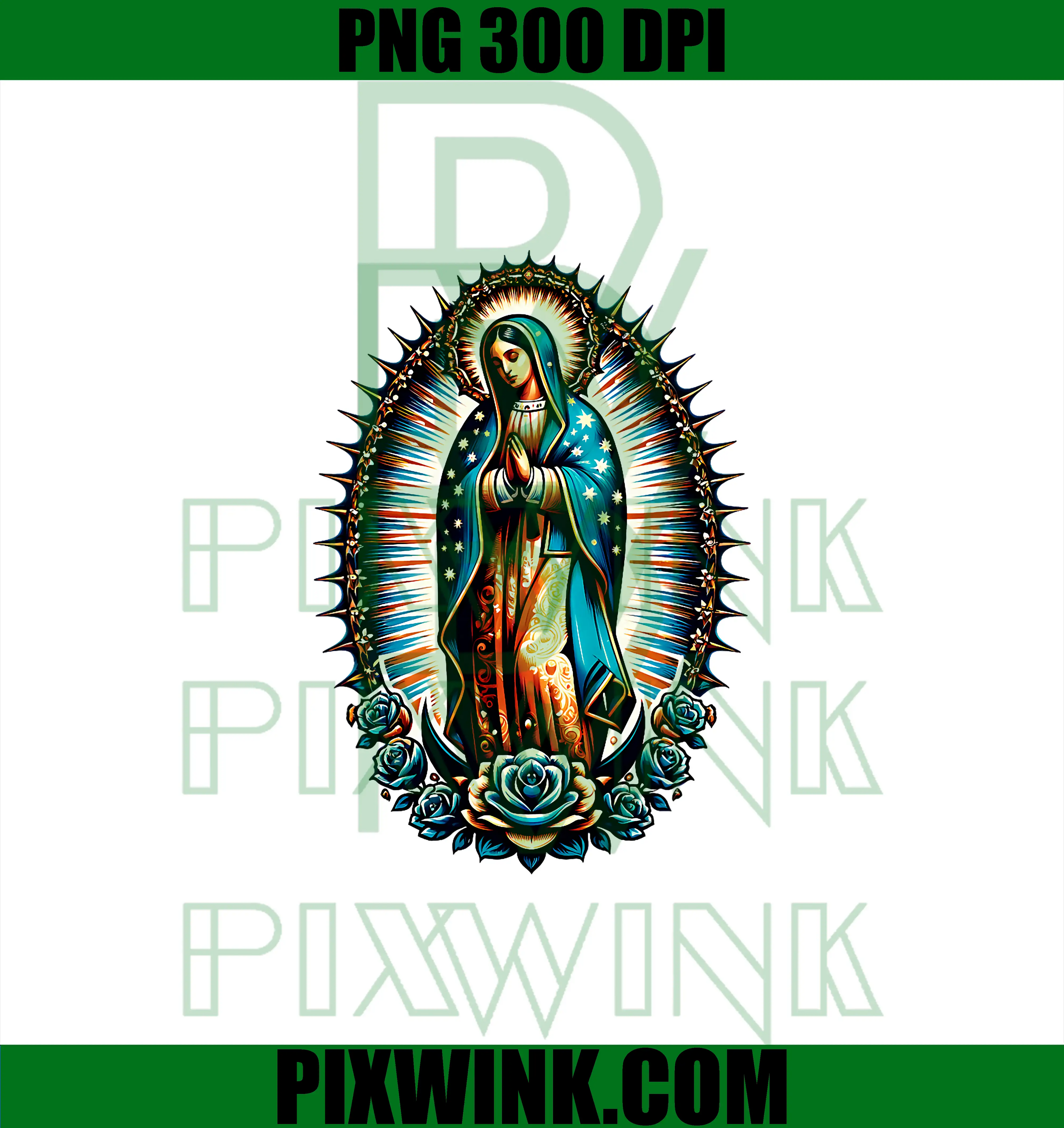 Our Lady Virgen PNG, De Guadalupe Virgin Mary PNG, Catholic Saint Art PNG
