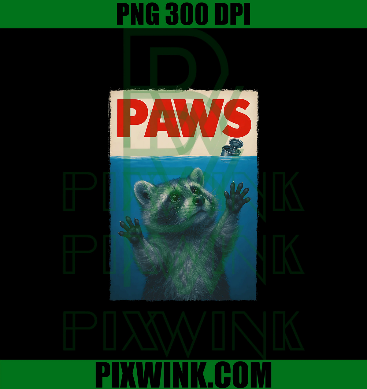 Paws Raccoon Trash Retro PNG, Funny Raccoon PNG