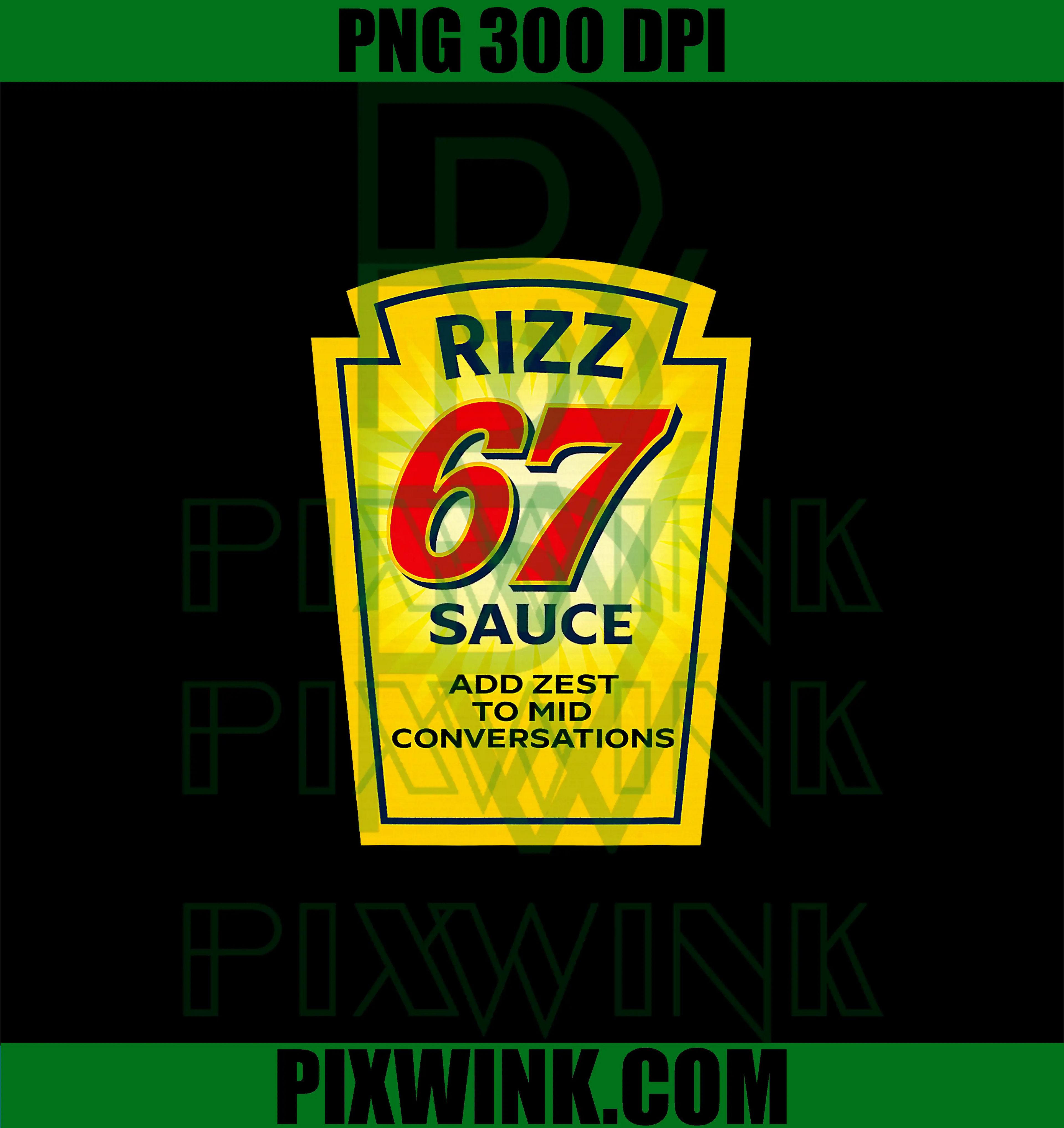 Rizz 67 Sauce PNG, Six Seven Parody Funny PNG – pixwink.com