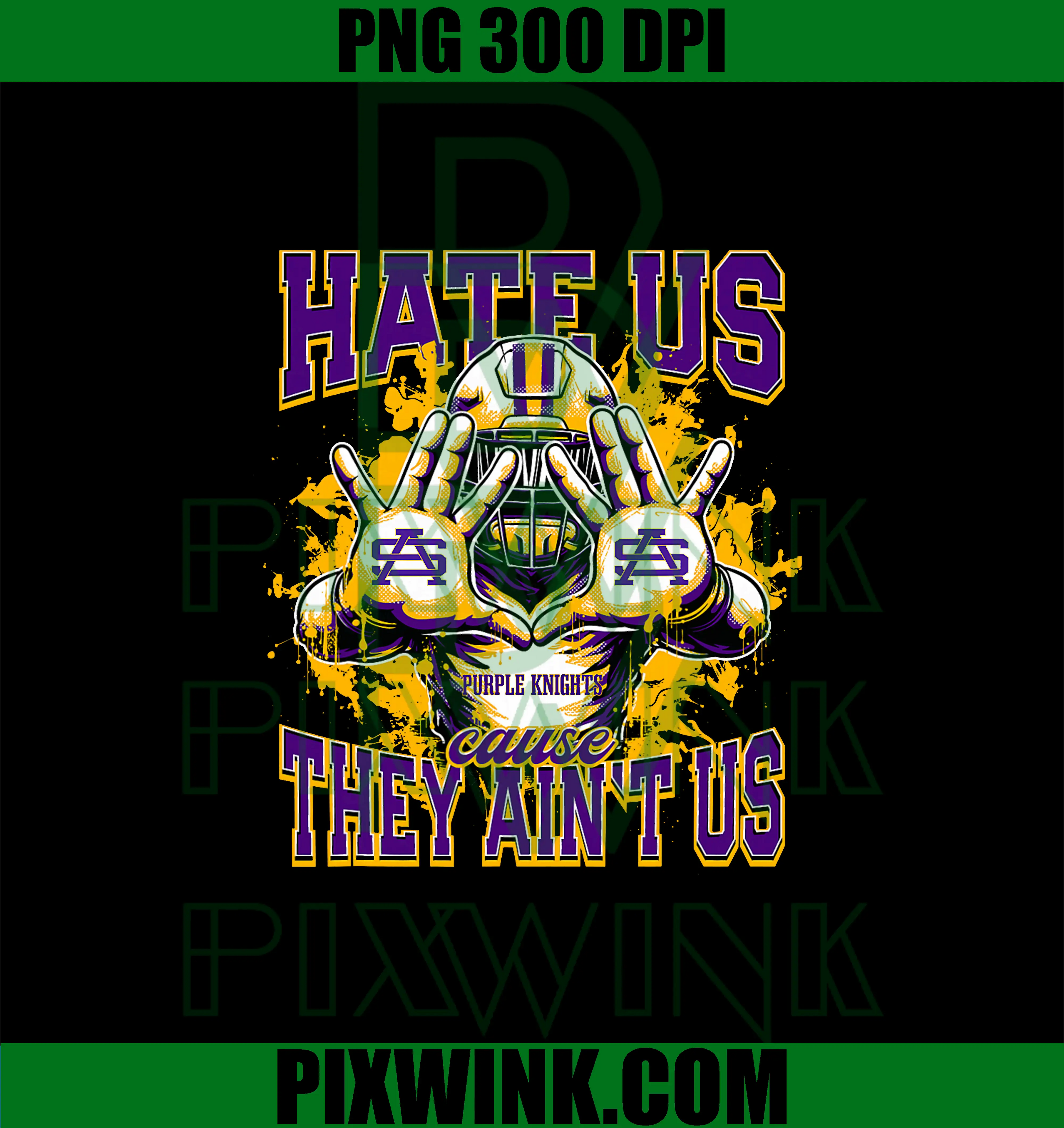 Hate Us Cause They Ain't US PNG, Saint Augustine Purple Knights Logo PNG