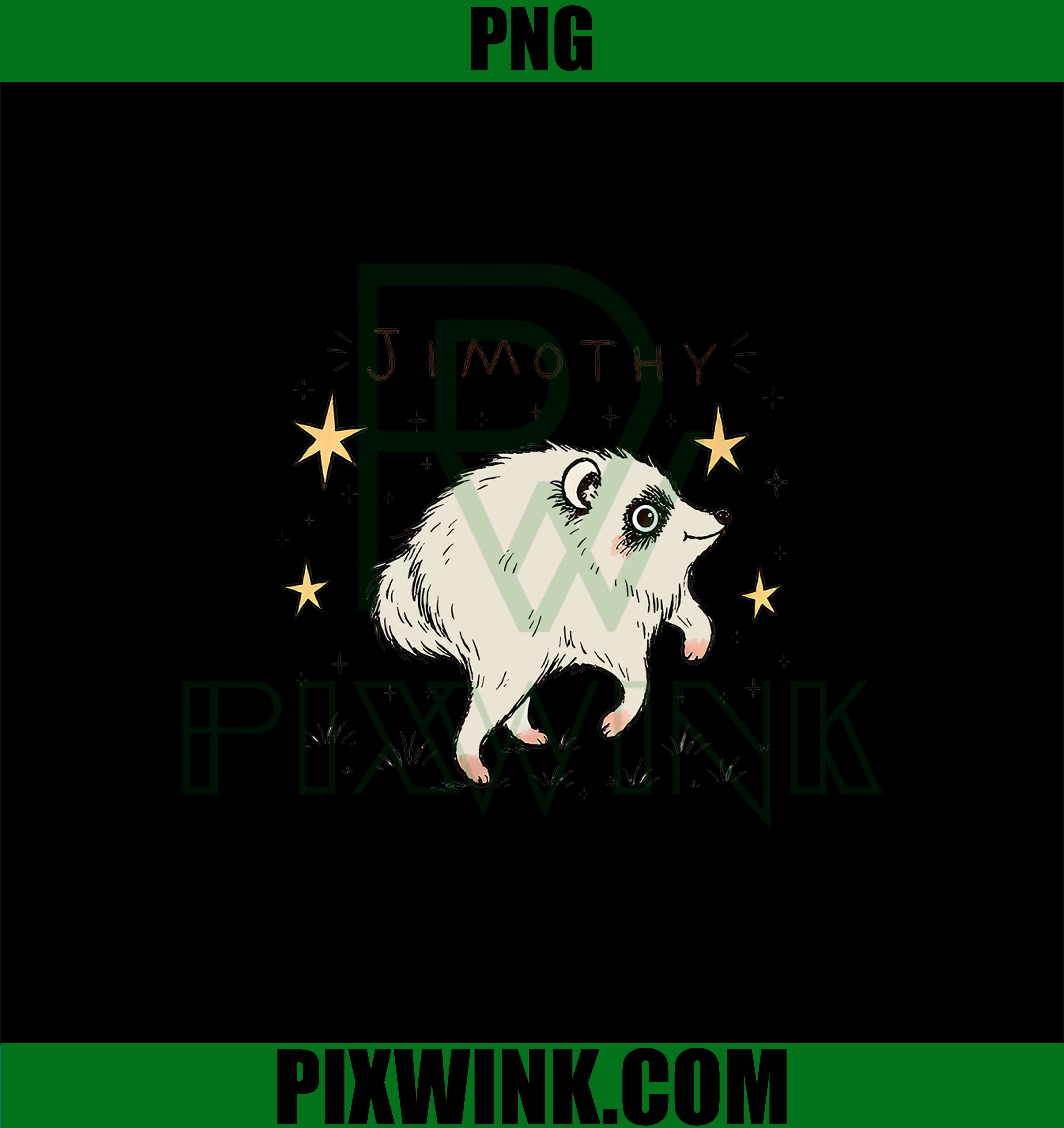 Short King Jimothy PNG, Cute Trash Panda PNG