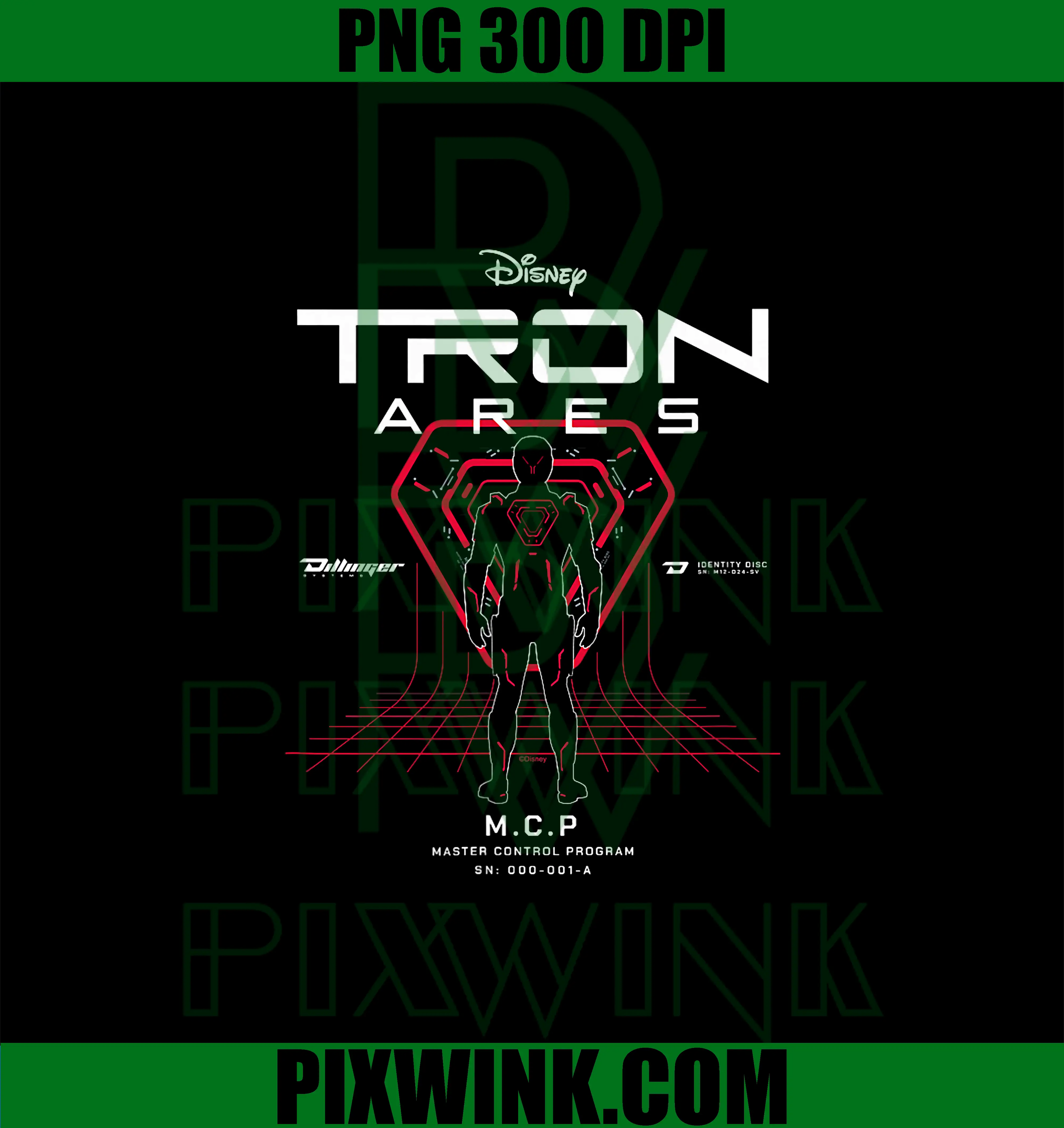 TRON Ares PNG, Dillinger Systems Master Control Program PNG 