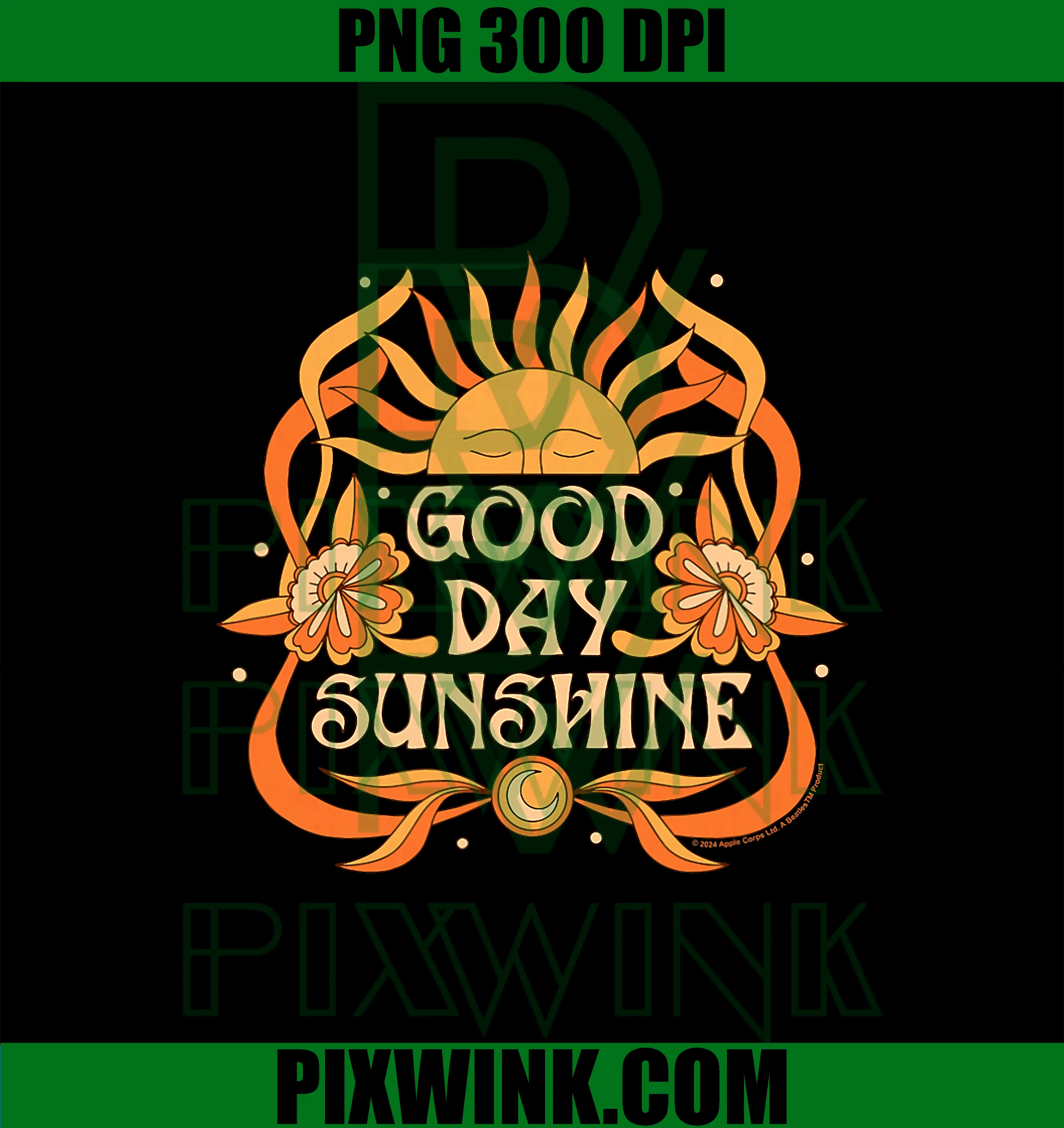 The Beatles PNG, Good Day Sunshine PNG